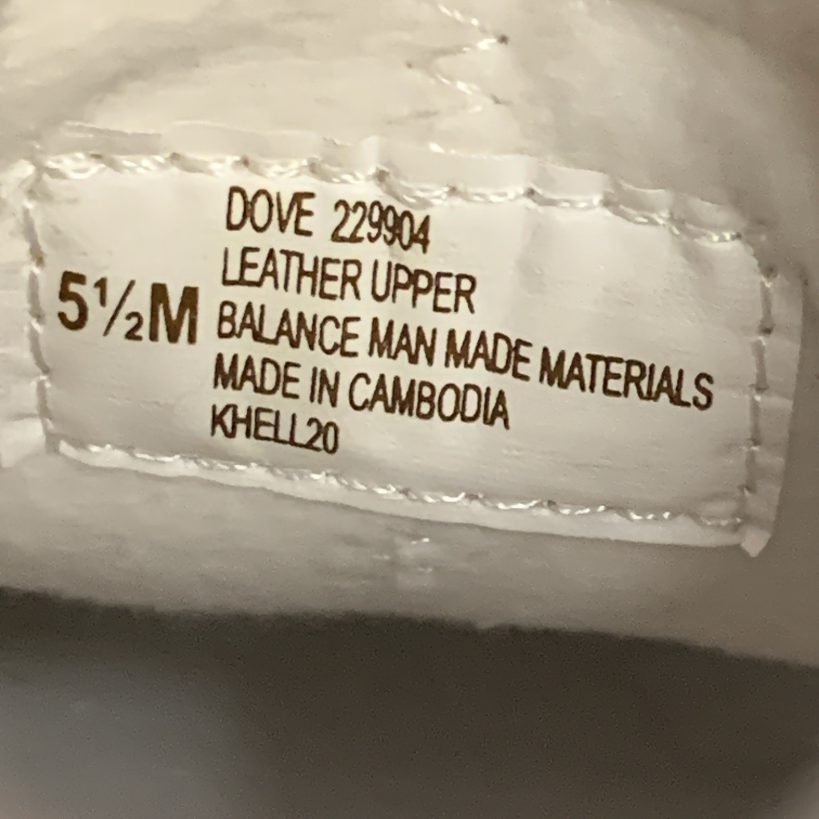 Nurse Mates Womens White Leather Slip Res. Clog Dove Comfort Shoe Size 5.5M