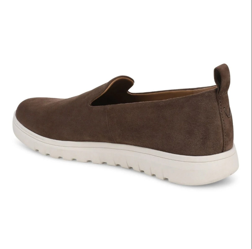 VIONIC Uptown Willa Slip On Sneaker – Driftwood Suede NEW