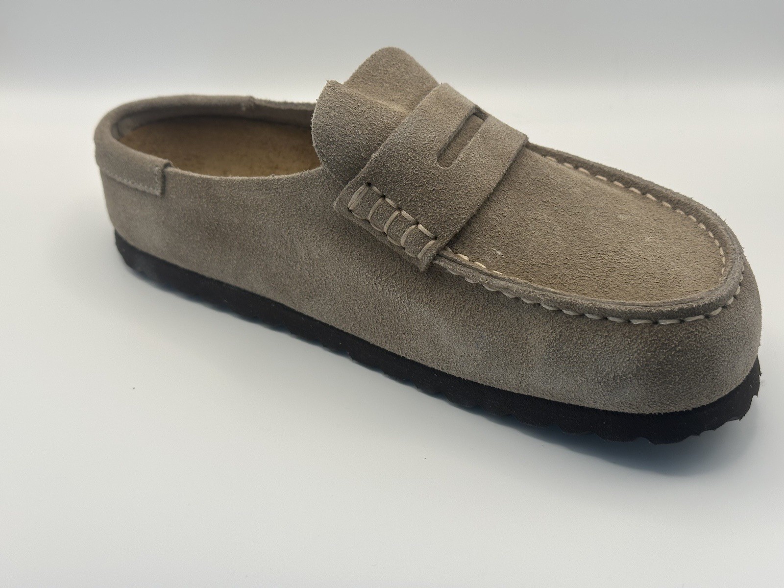 Birkenstock Naples Wrapped Sandals – Taupe