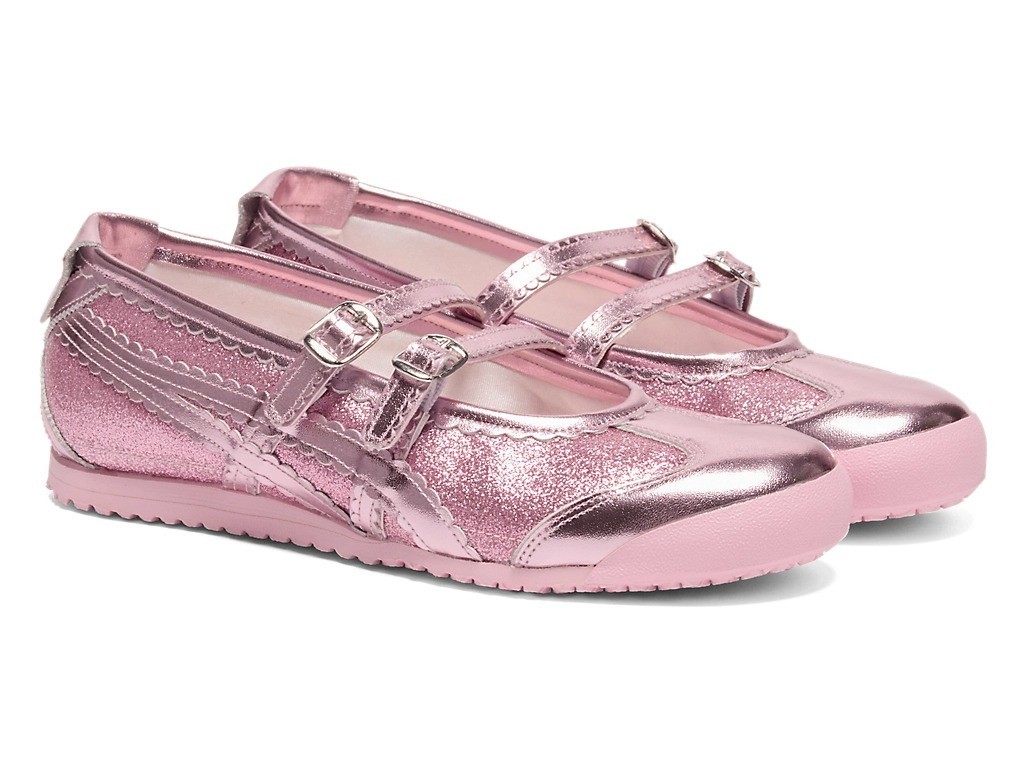 Onitsuka Tiger MEXICO 66 TGRS Mary Janes Classic Ballet Shoes New style With Box