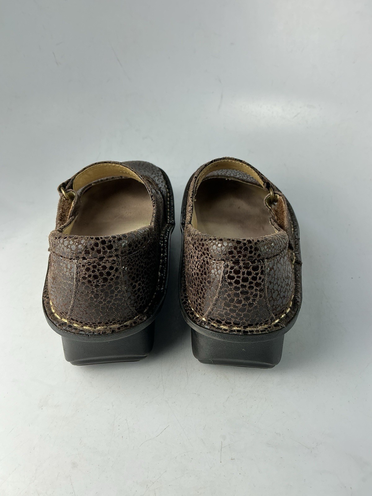 Alegria Dayna Choco Dottie Platfrom Wedge Mary Jane Brown 35- 5/ 5.5 US Women’s
