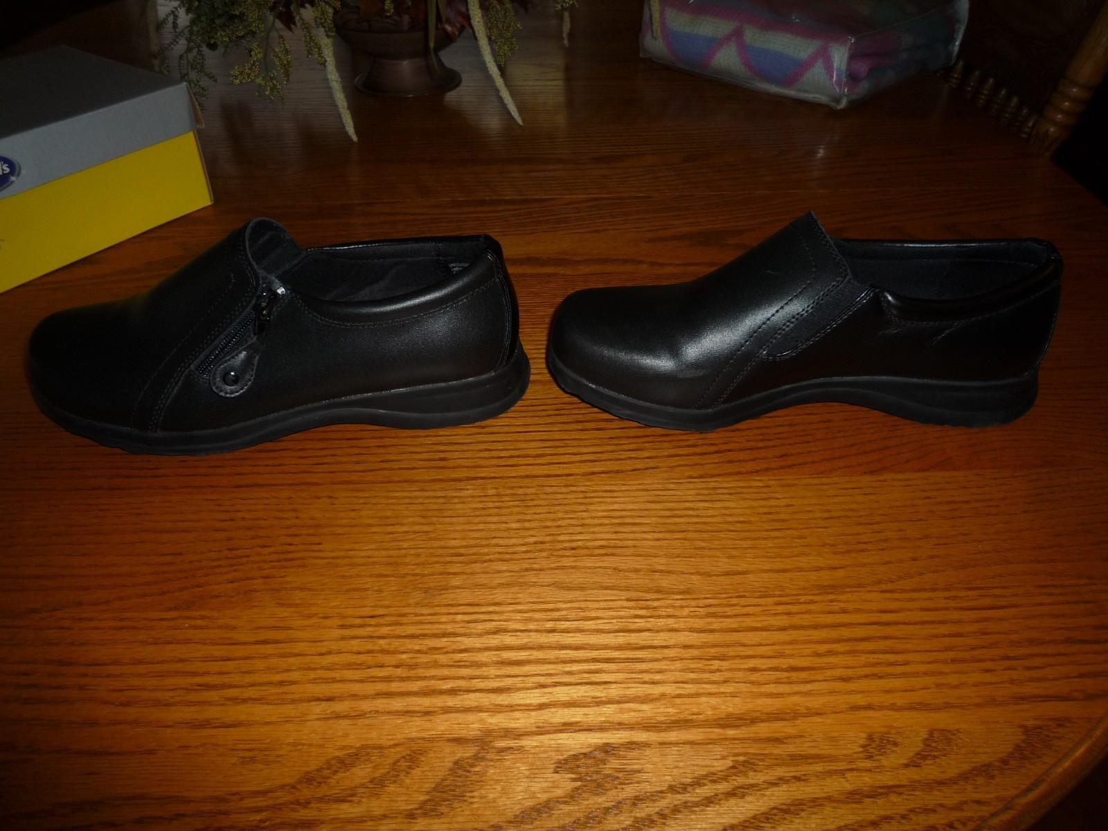 Dr Scholl’s Women’s Duty Marci Black Shoes 10W Wide Width Gel Pad Insole w/ Box