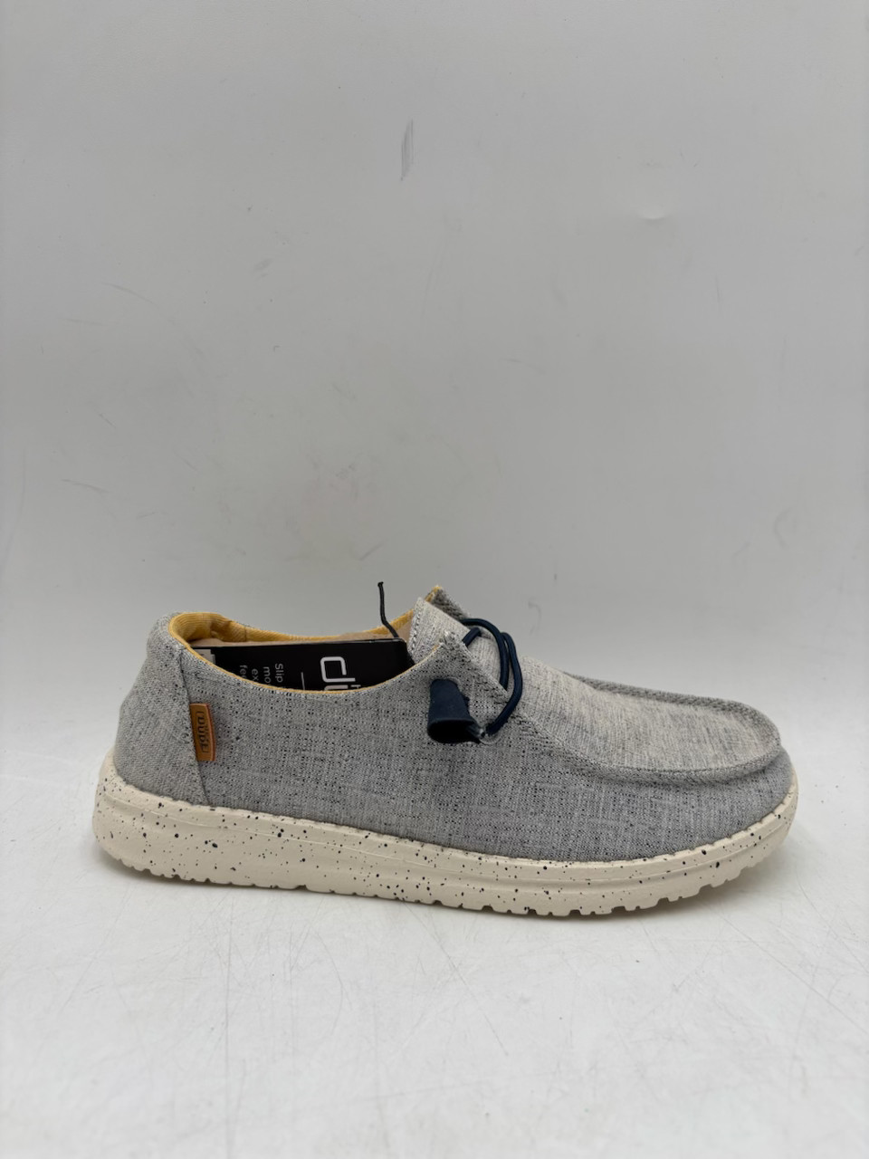 Hey Dude WENDY CHAMBRAY Women’s NEW Slip-On Shoe White/Blue Multiple Sizes