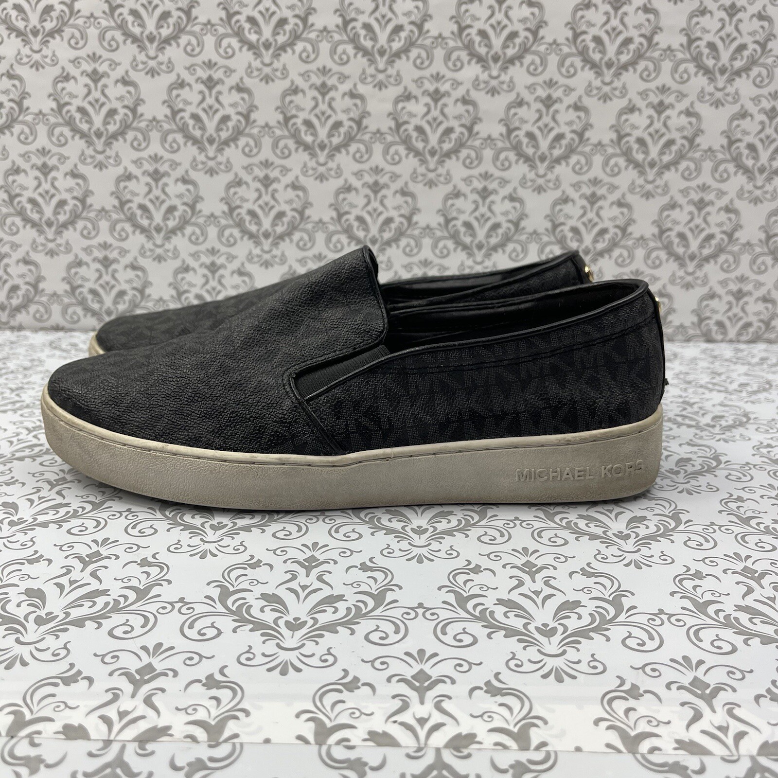 Michael Kors Exclusive Design Slip On Comfortable Shoes Man-Made Women’s 9.5M