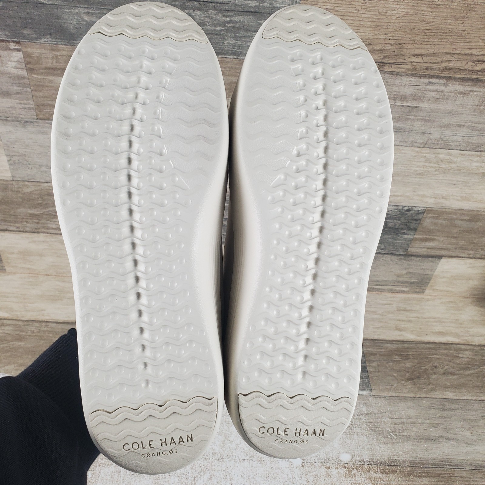 Cole Haan Grand Crosscourt Joy Womens Shoes Sz 8 B White Leather Slip On Sneaker