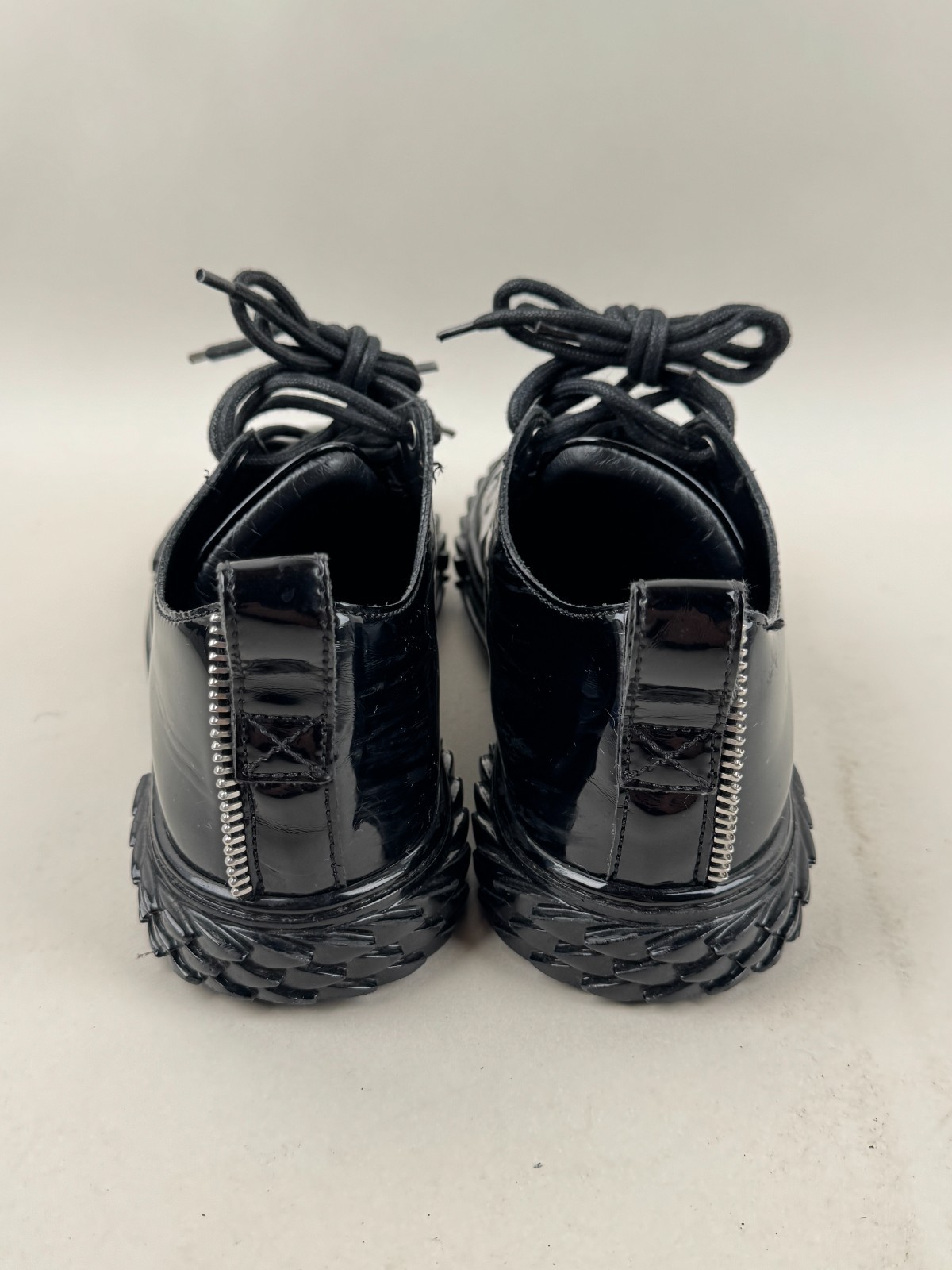 Giuseppe Zanotti Low-top Bladder All Black Sneakers Size: 42.5 US 9.5