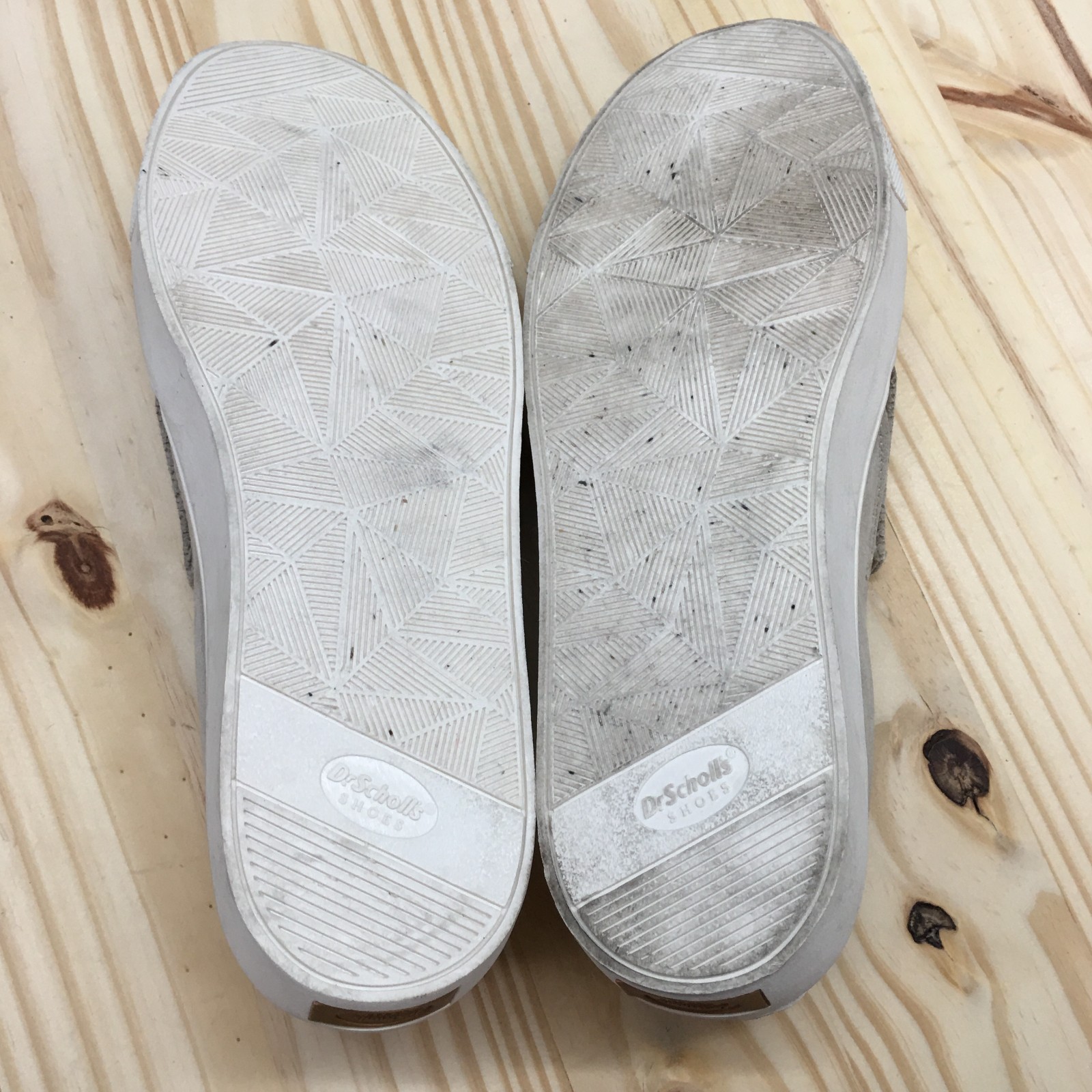 Dr Scholls Shoes Womens 9 M Nova Slip On Sneakers Gray Comfort Round Toe Low