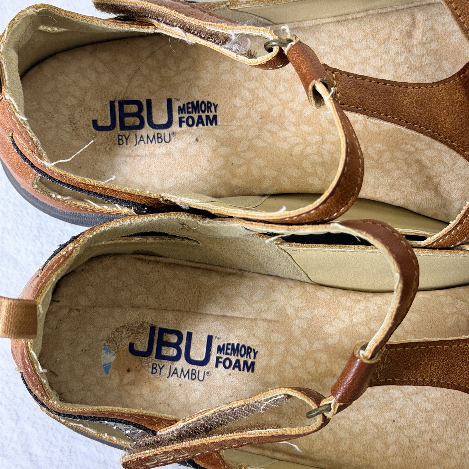 JBU by Jambu Shoes Womens Size 9M Dove Mary Jane Brown Copper T Strap