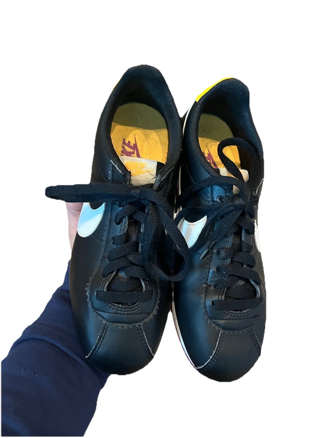 Nike Classic Cortez 15 – Women’s 7 – Black Laser Orange Shoes