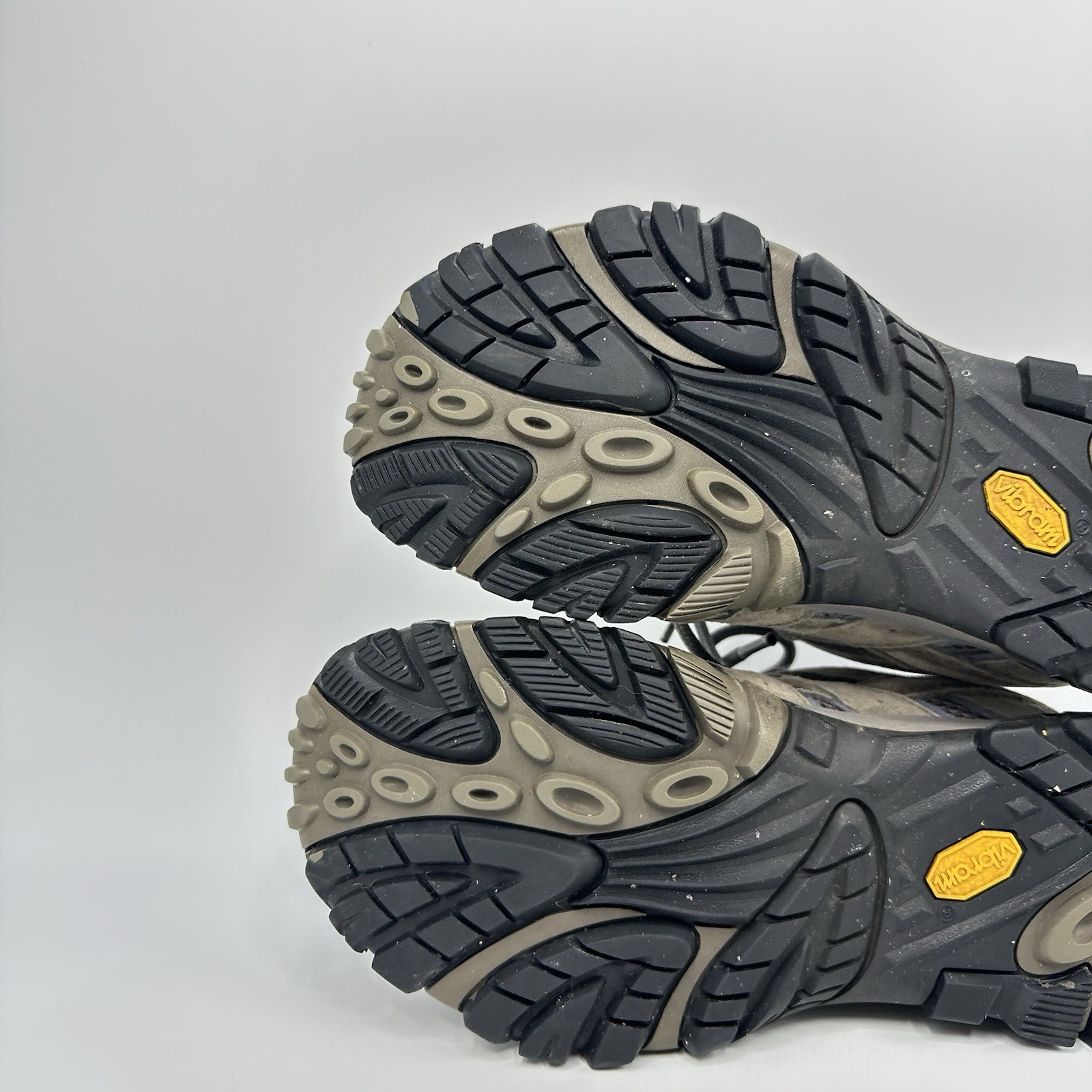 Merrell Moab 2 Women 8.5 W Granite Gray Waterproof Vibram Hiking Shoe