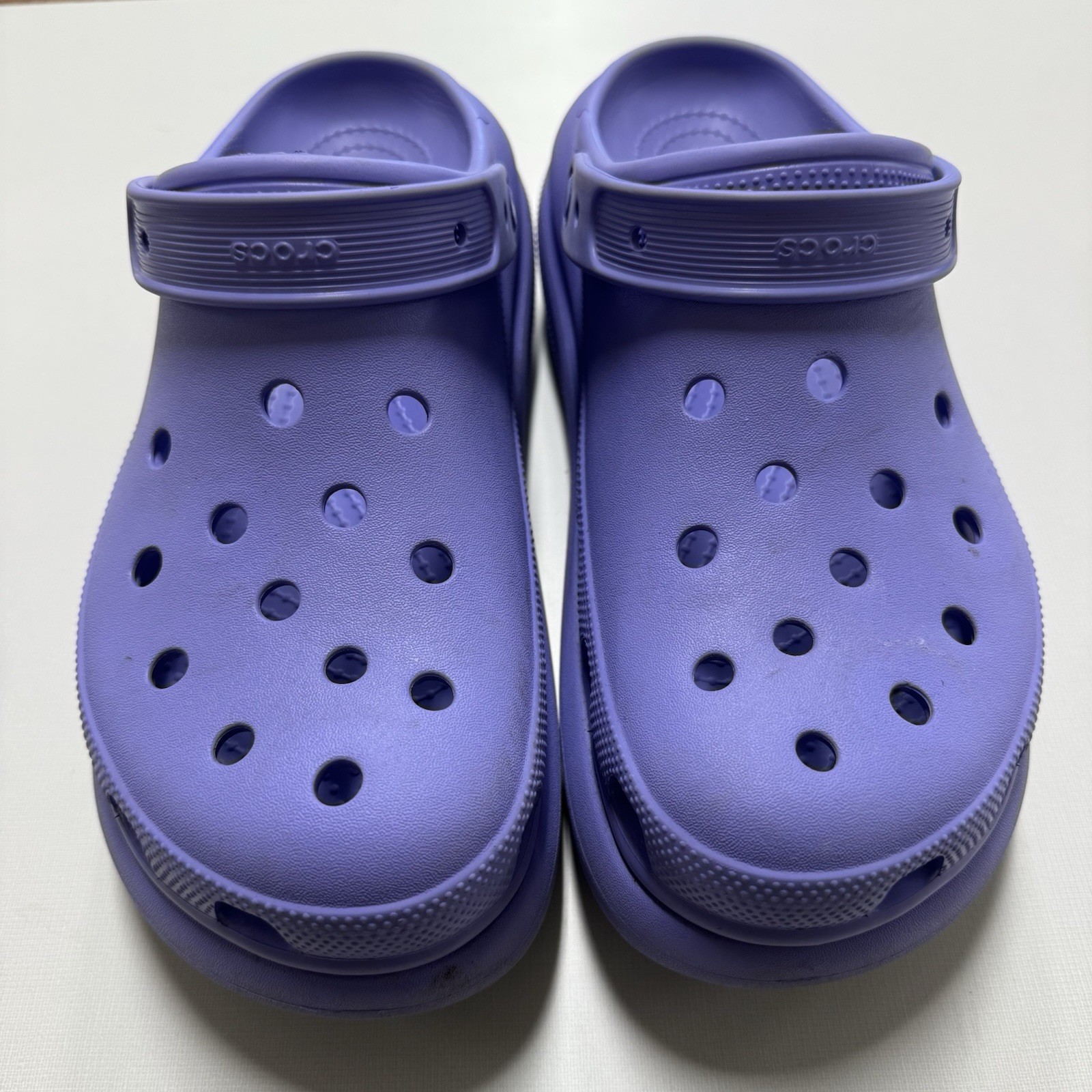 Crocs Platform Purple Size 11W Or 9M