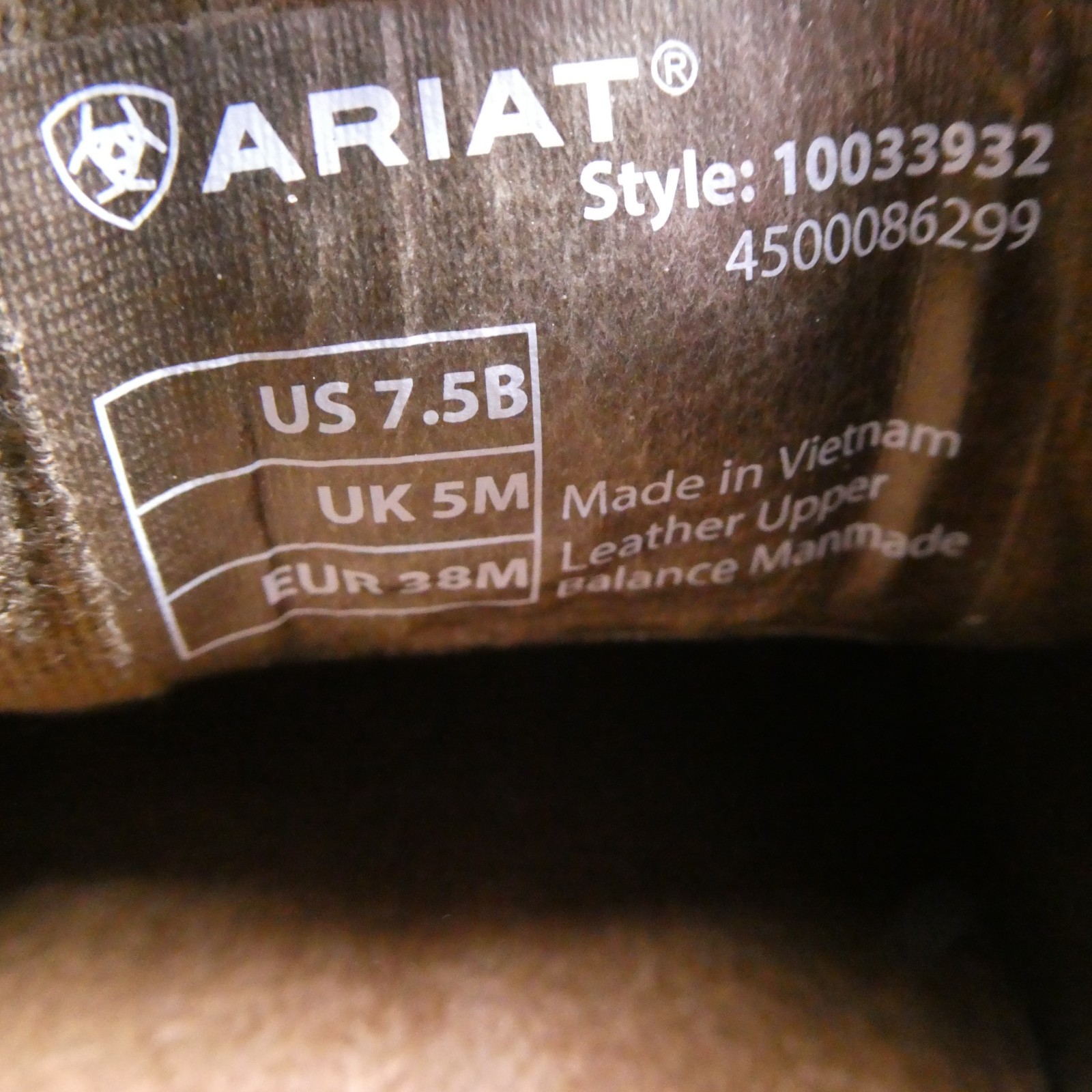 Ariat Cruiser Boat Shoe Leather Loafer Chocolate Chip Suede/Spotted Hair US: 7.5