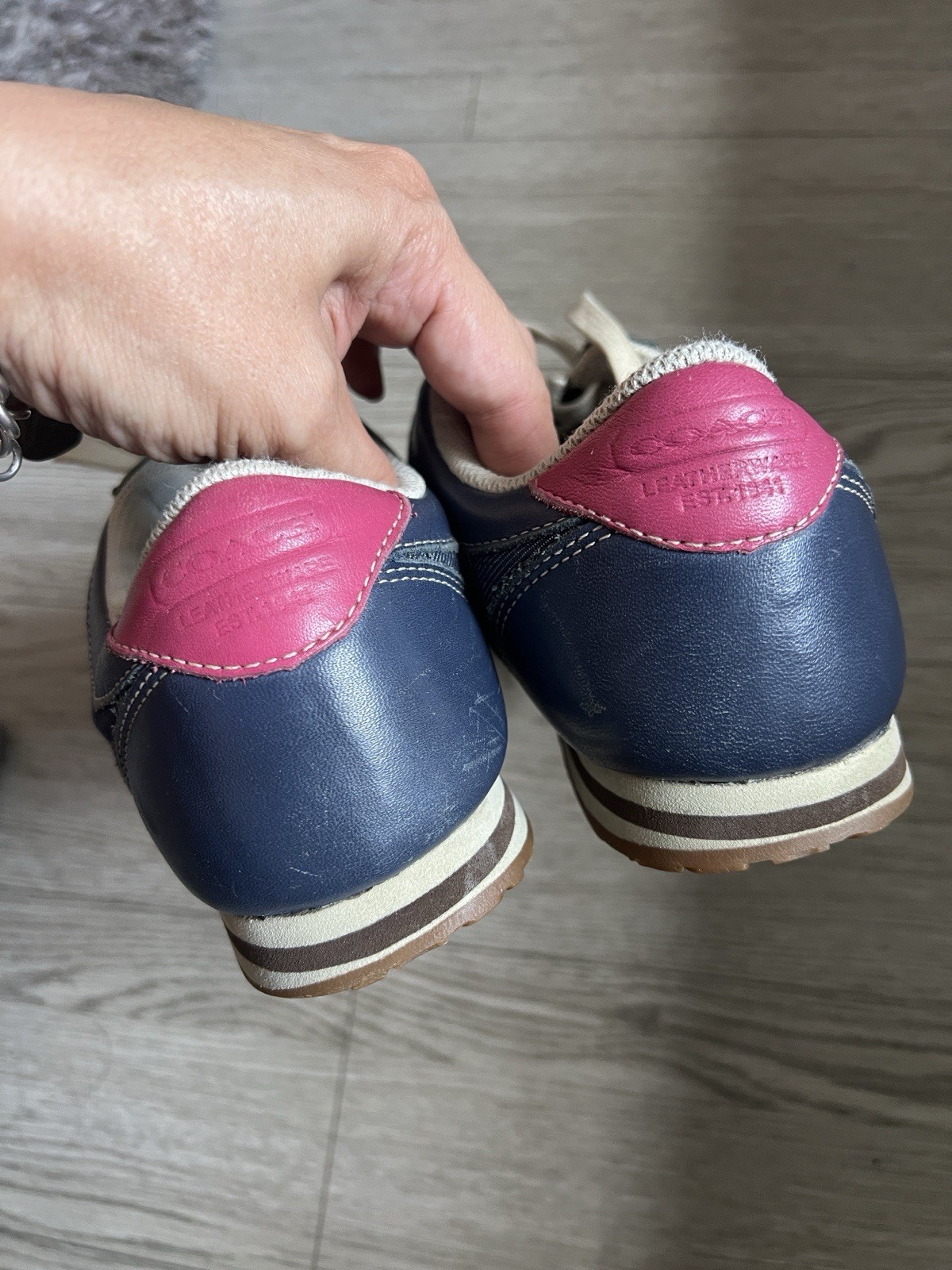 Coach Women’s Sneakers Size 8 Runs As 7
