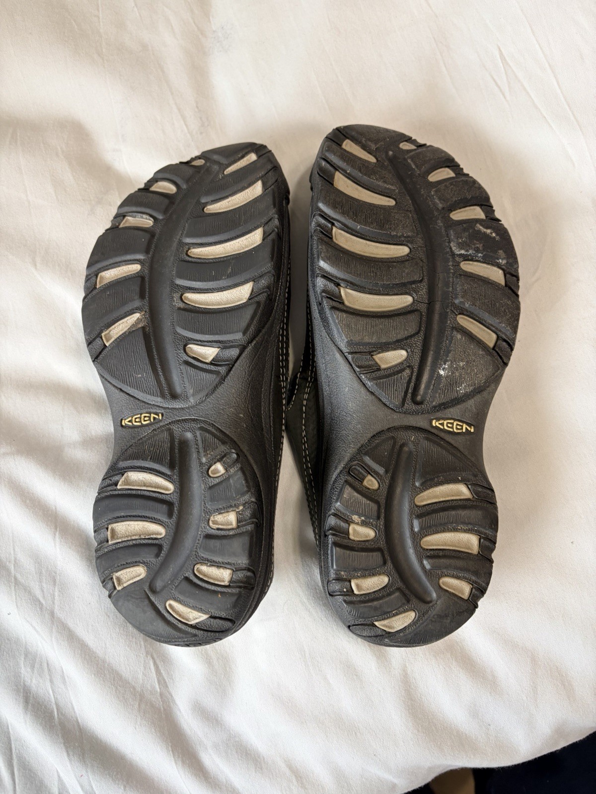 KEEN Women’s Gray Leather Mary Jane Comfort Shoes Adjustable Buckle Strap US 7.5