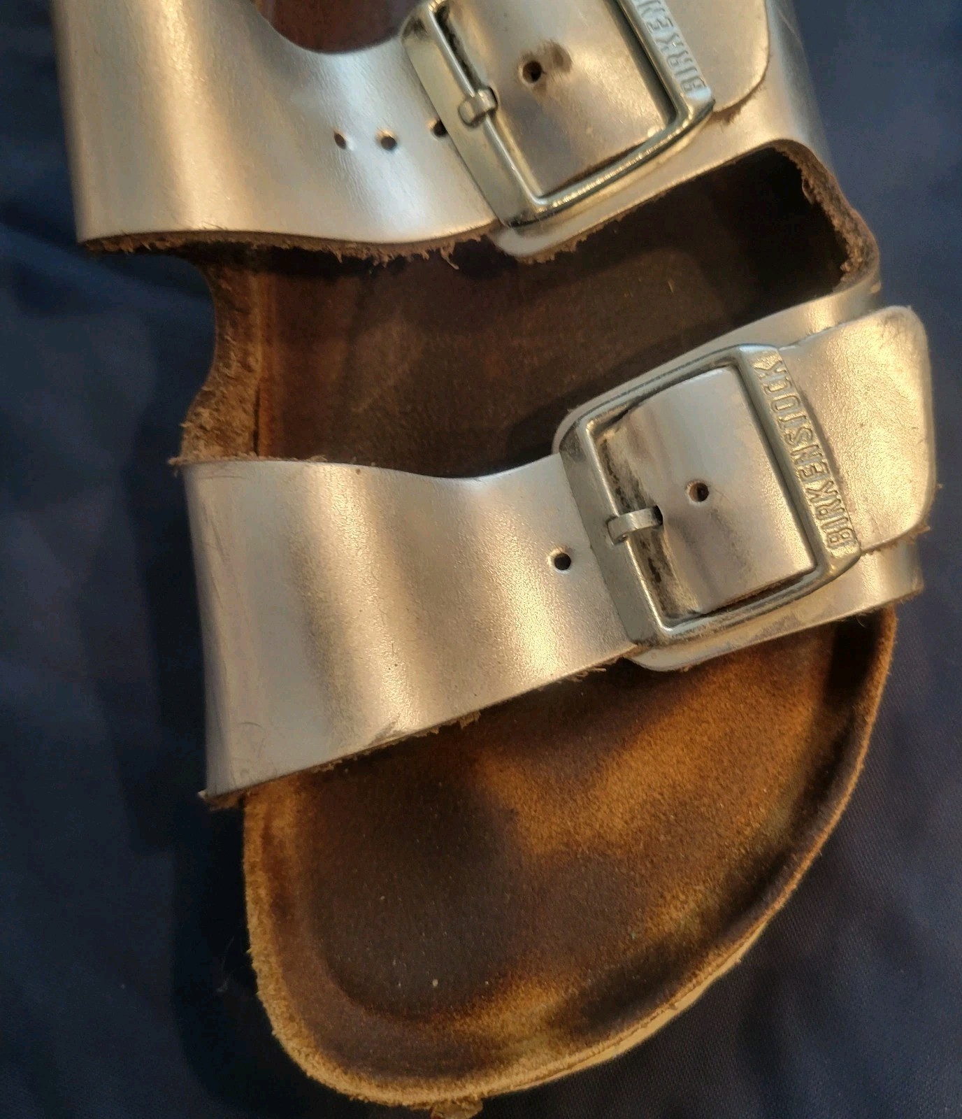 Birkenstock Sandals Closed Toe (37) + Betula Slides (36) + Chrome Silver (39)