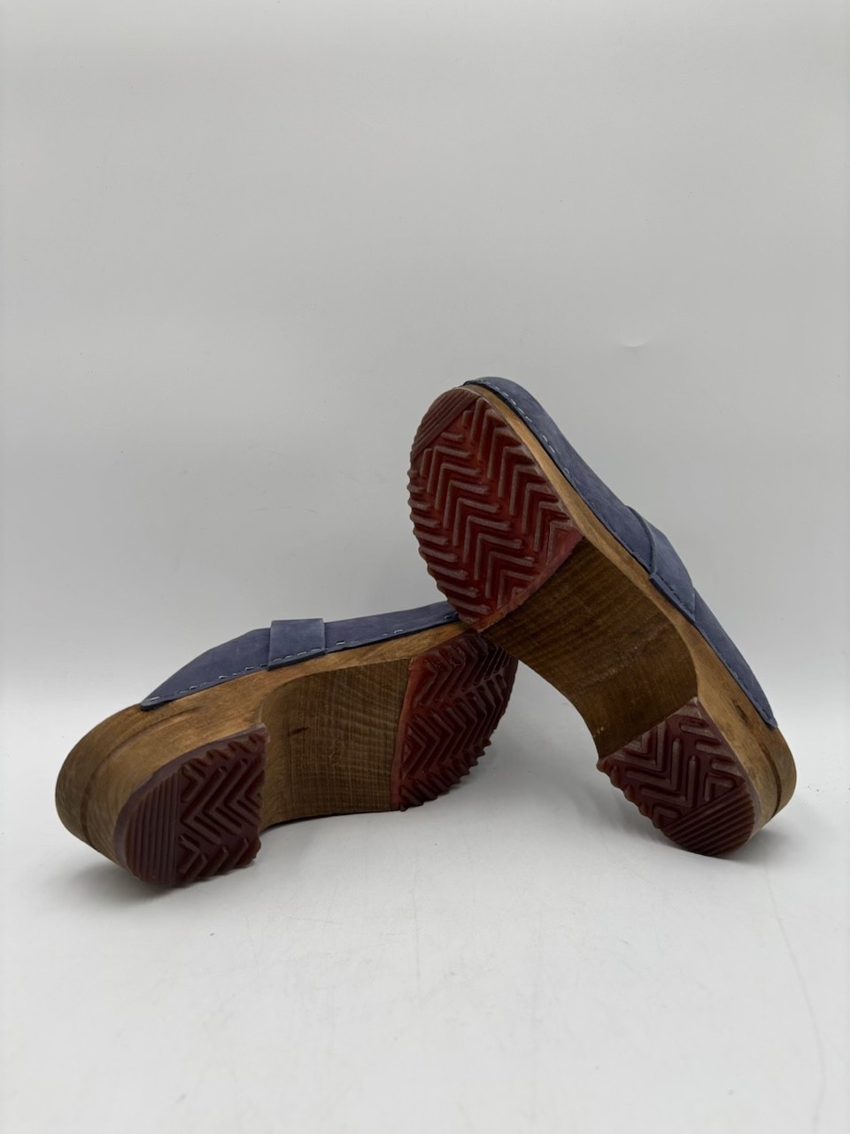 Sanita WOOD-URBAN OPEN OIL DOVE 475062 Women’s NEW Clog Blue EU Size 38