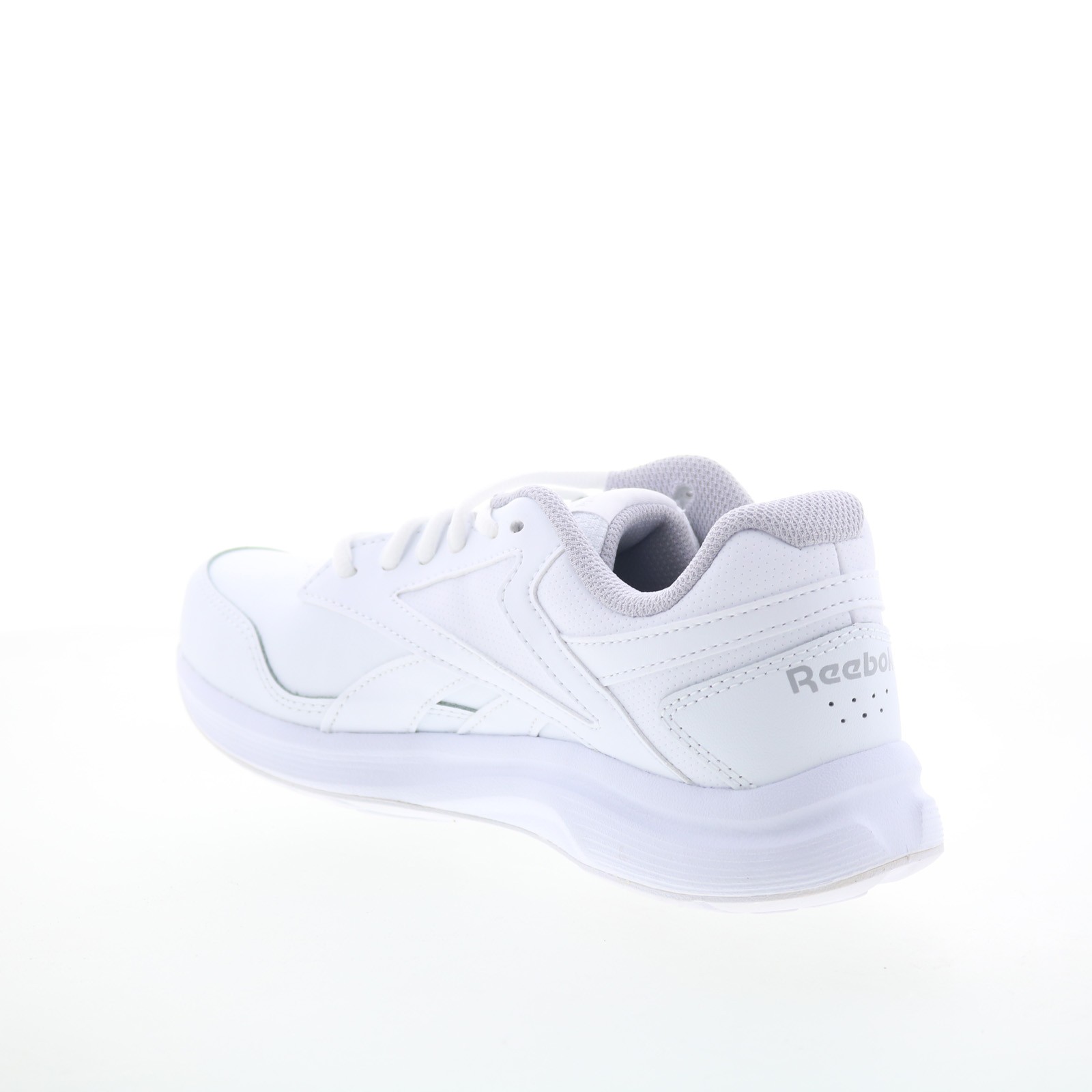 Reebok Walk Ultra 7 DMX MAX Wide D Womens White Wide Sneakers Shoes