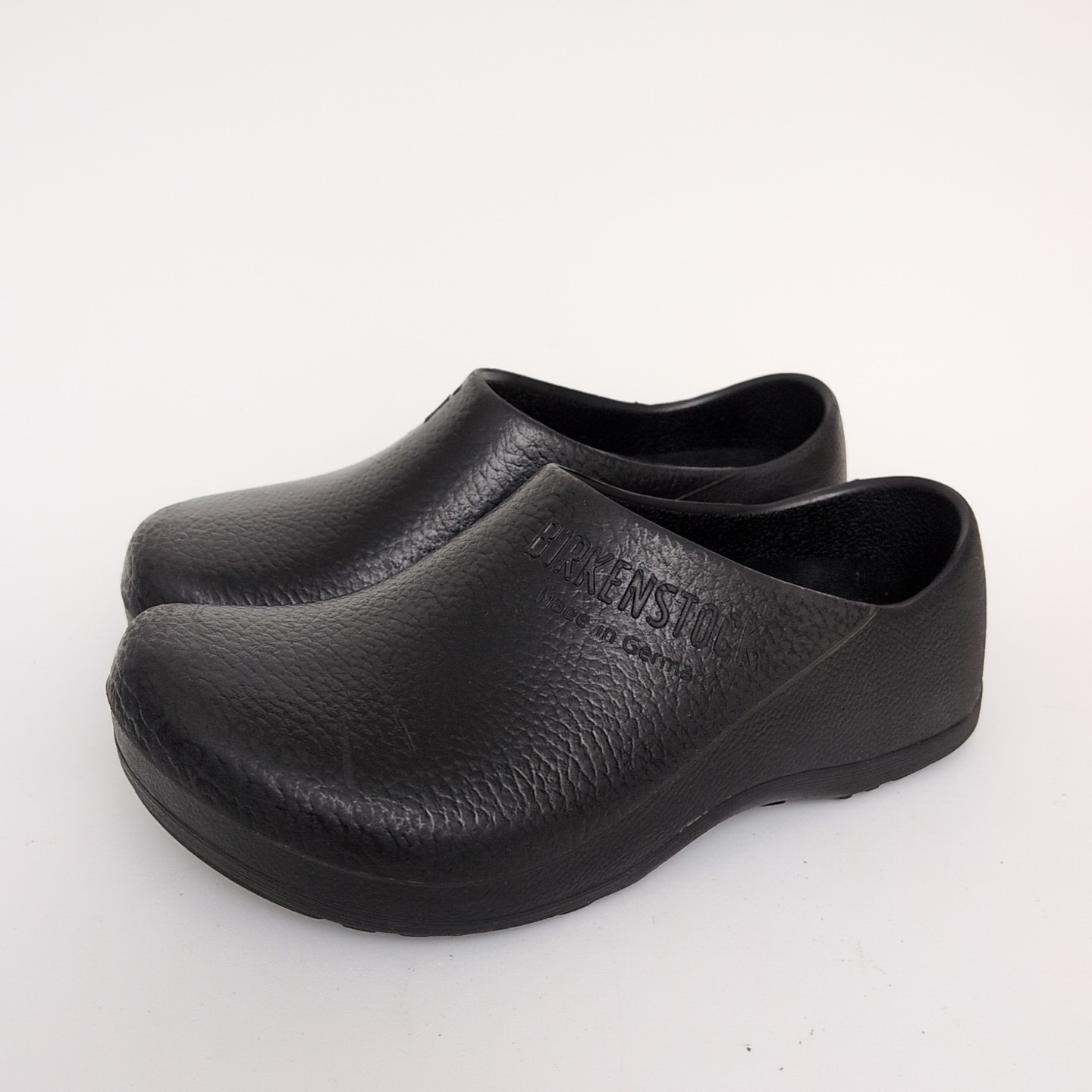 Birkenstock Shoes Women’s 6 EU 37 Profi Work Clogs Black Slip On ~Germany~