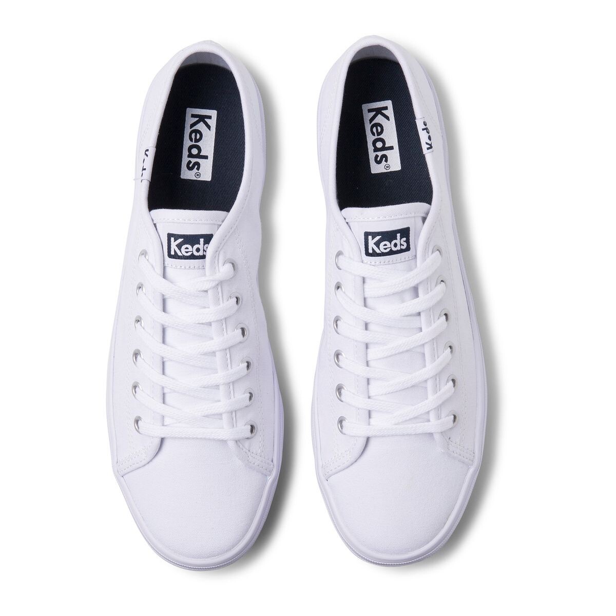 Keds Original Champion Women’s White Lace Up Sneakers Size US 8 NEW