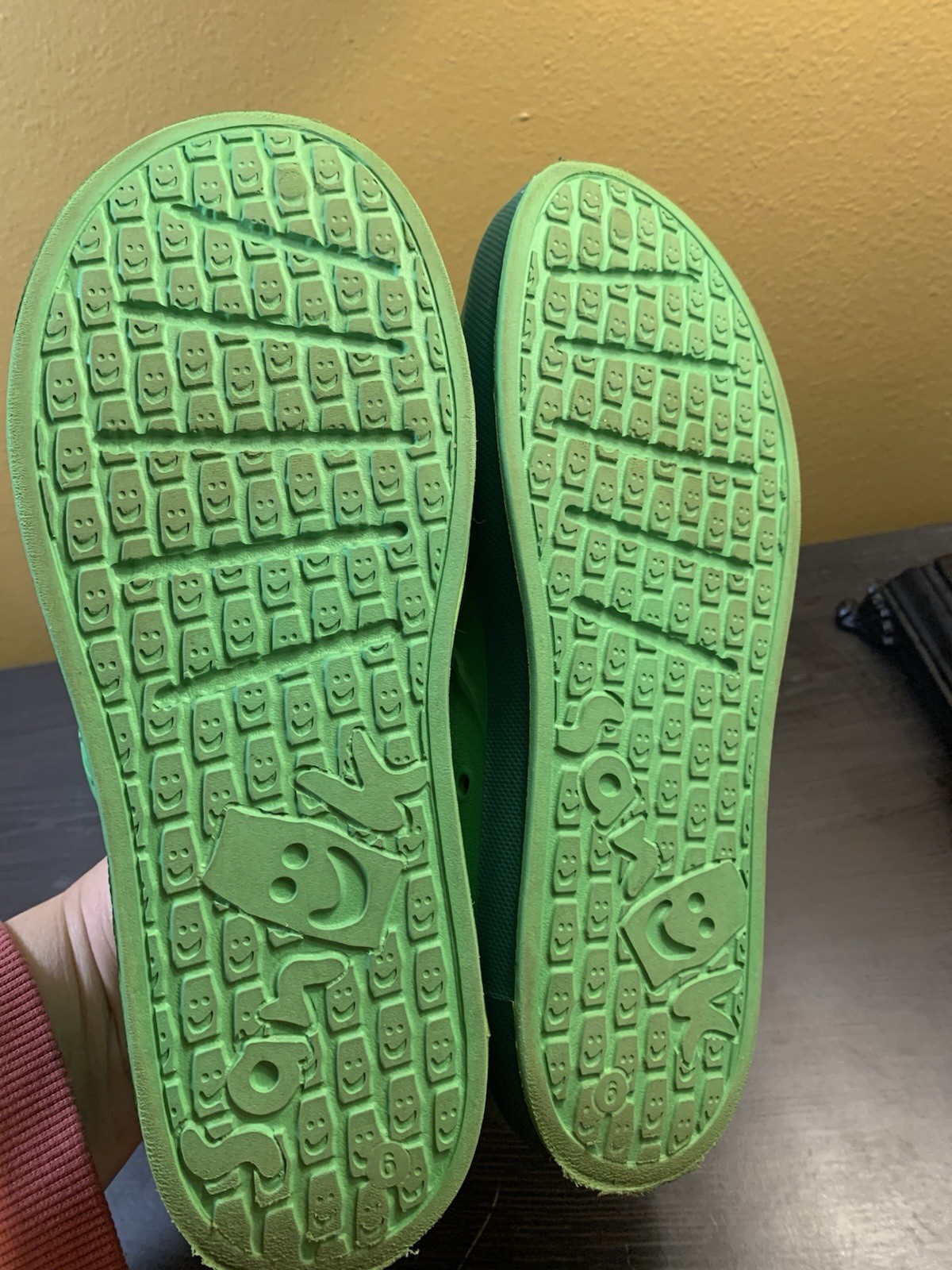 Sanuk Green Water Shoes Slip On Casual Loafers Women’s 8-8.5