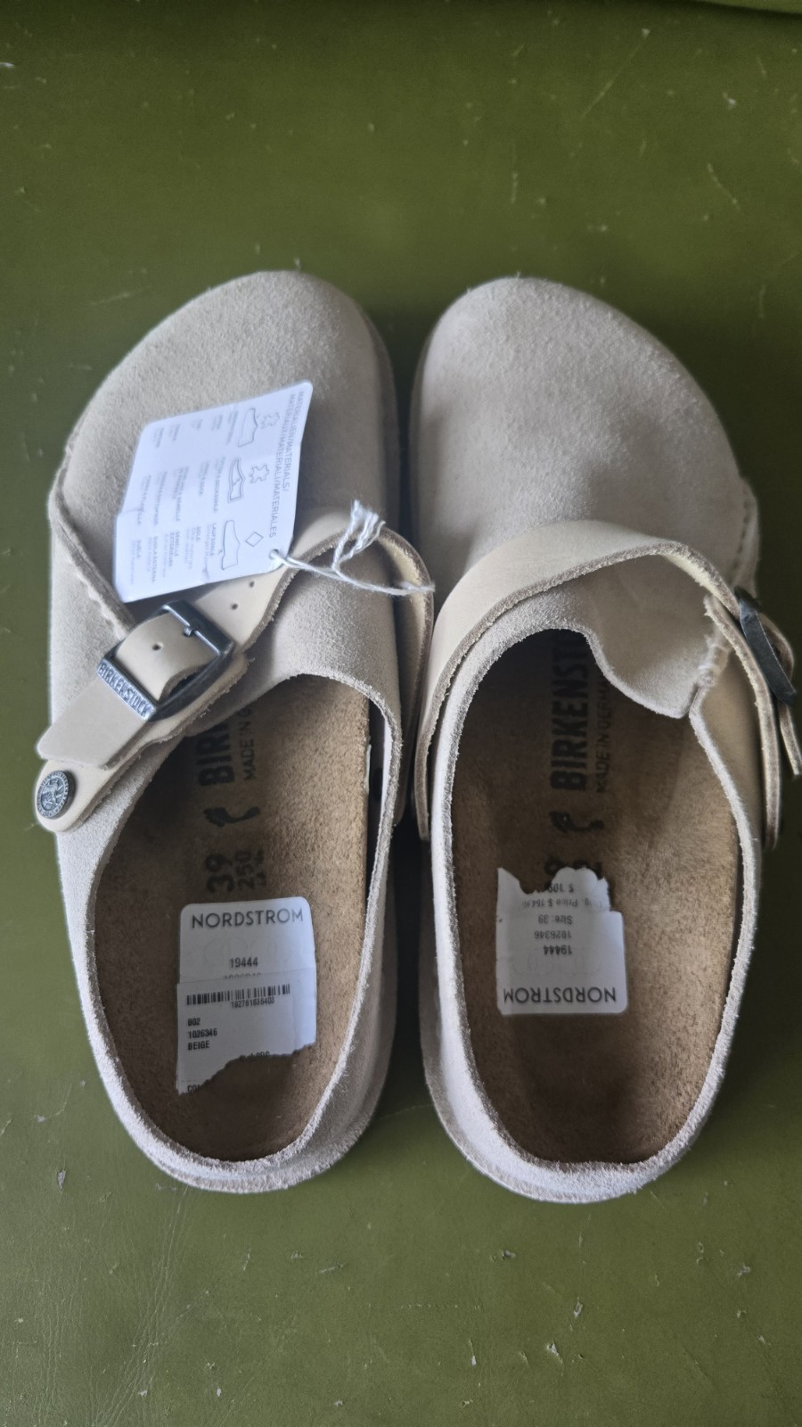 Birkenstock Lutry Slingback Clogs. Germany