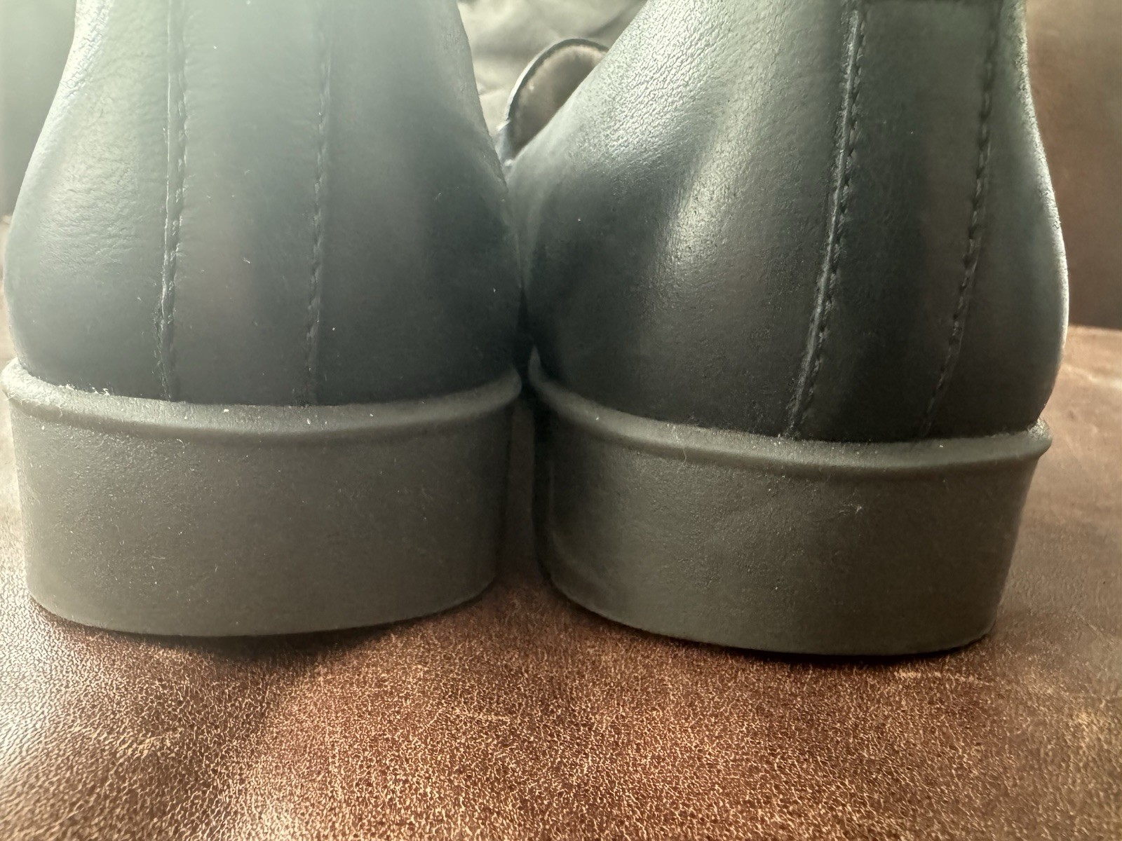 Dansko~Loafers 39/40/9-9.5 Black Linley-Burnished Calf Casual Work Everyday-NWOB