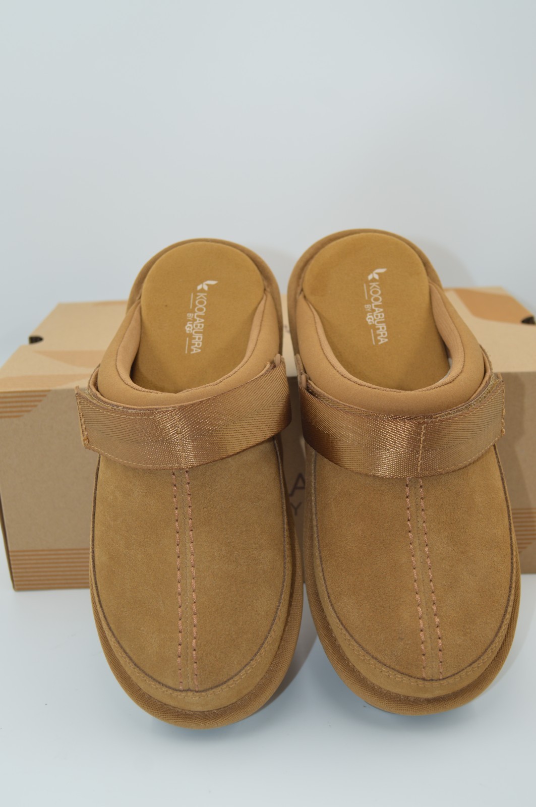 Koolaburra by UGG Women’s Tizzey Clog in Chestnut Brown US Size 6 / EU 37 NIB