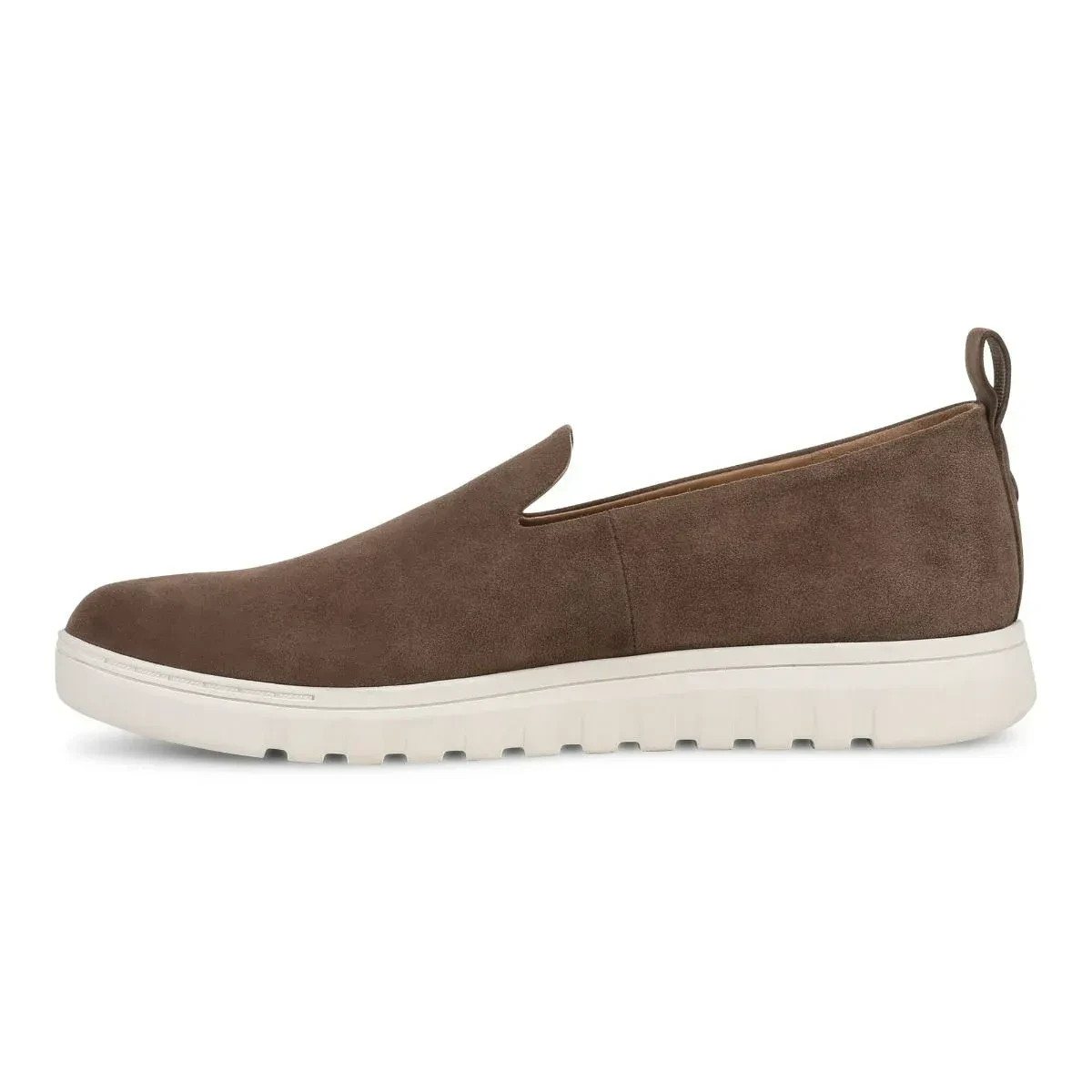 Vionic Uptown Willa Slip On Sneaker, Driftwood Suede – Free Shipping