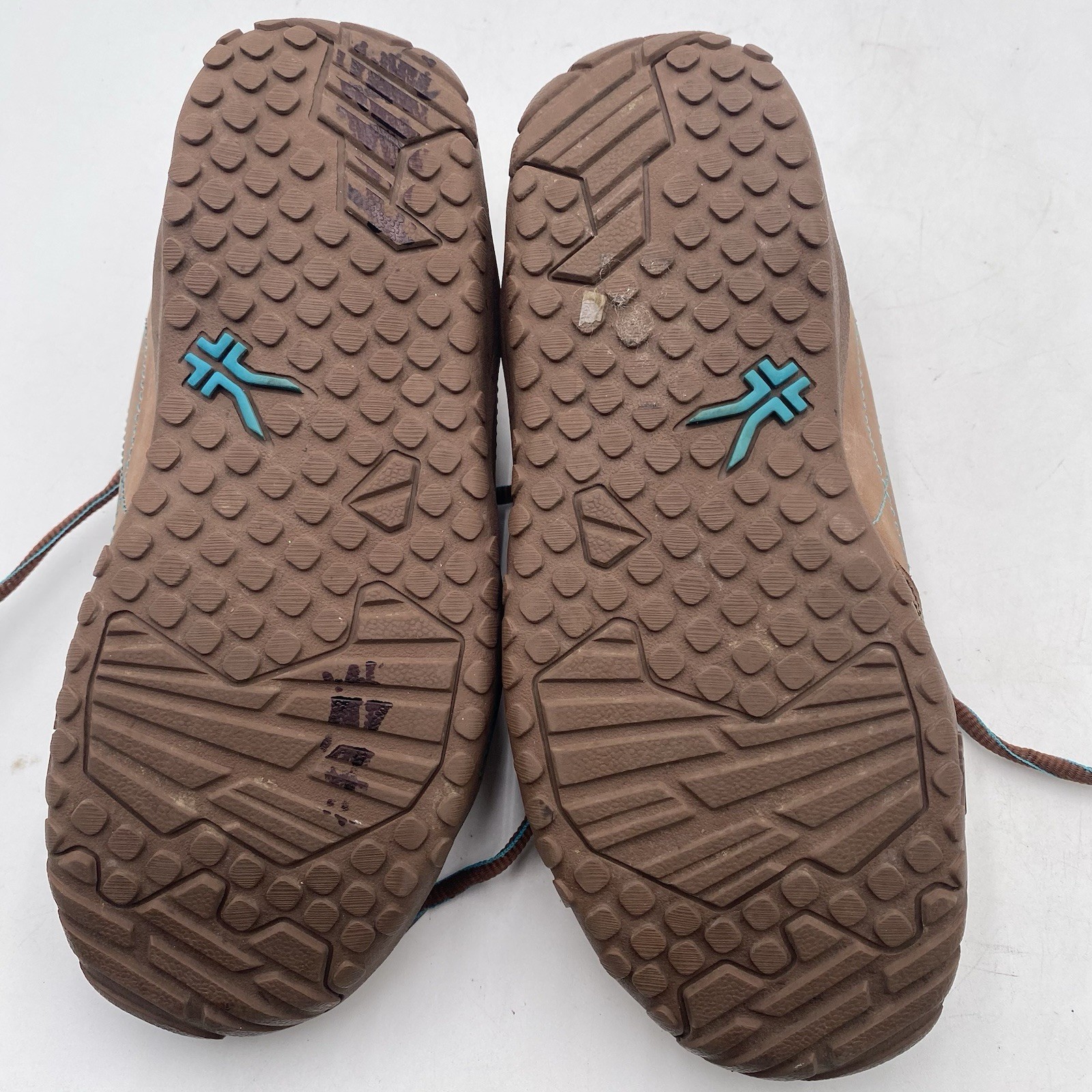 KURU Chicane Womens Hiking Walking Leather Shoes Size 6 Brown Leather Trail
