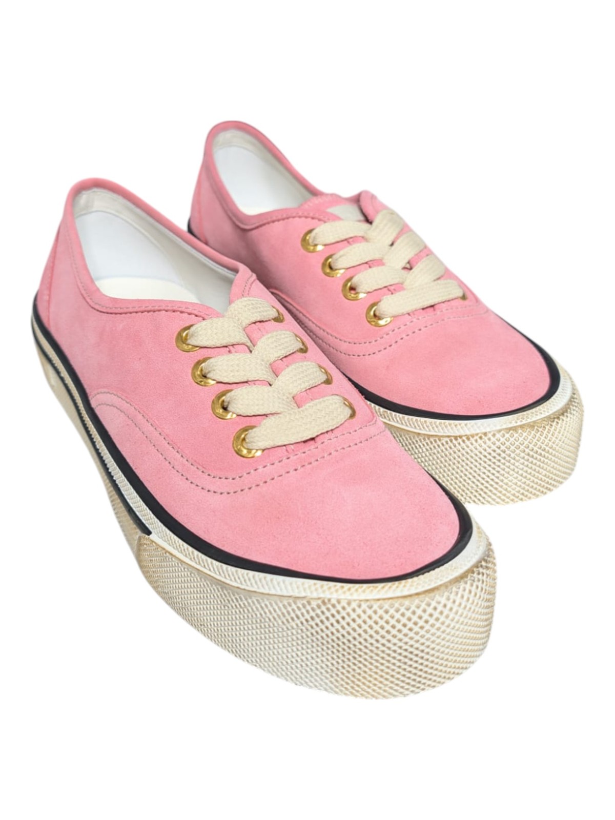 Bally Lyder 6304030 Women’s New Samantha Suede Leather Sneakers MSRP $750