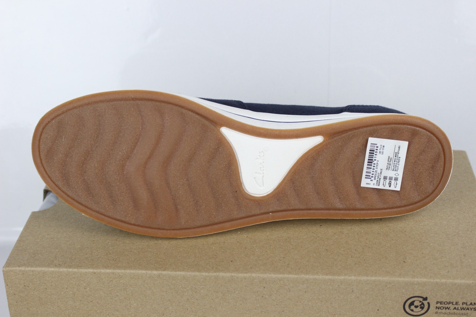 Clarks Women’s Breeze Step II Slip On Comfort Shoes Dark Navy 261 72775