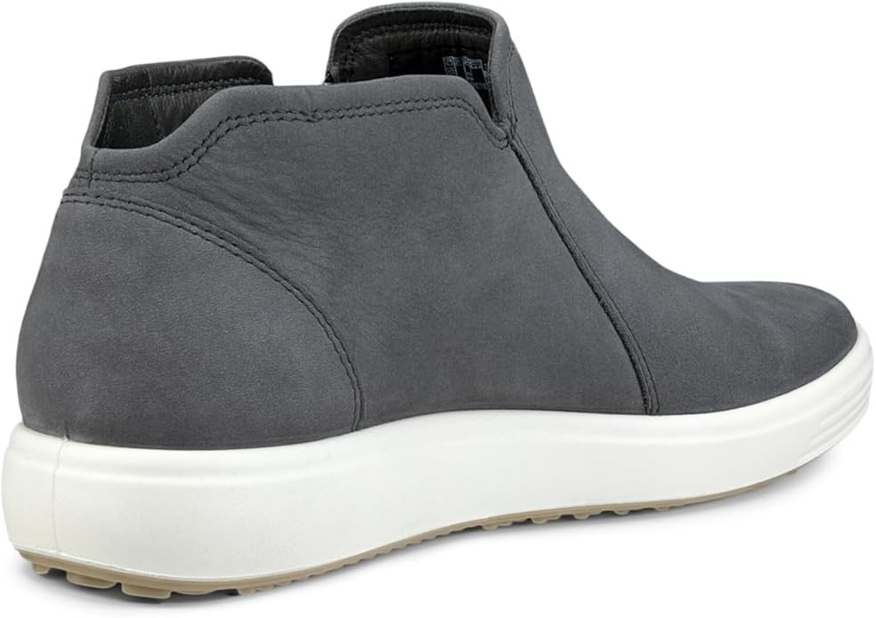 ECCO – Women’s Soft 7 Side Zip Bootie Sneaker, Gray, Size 4-4.5