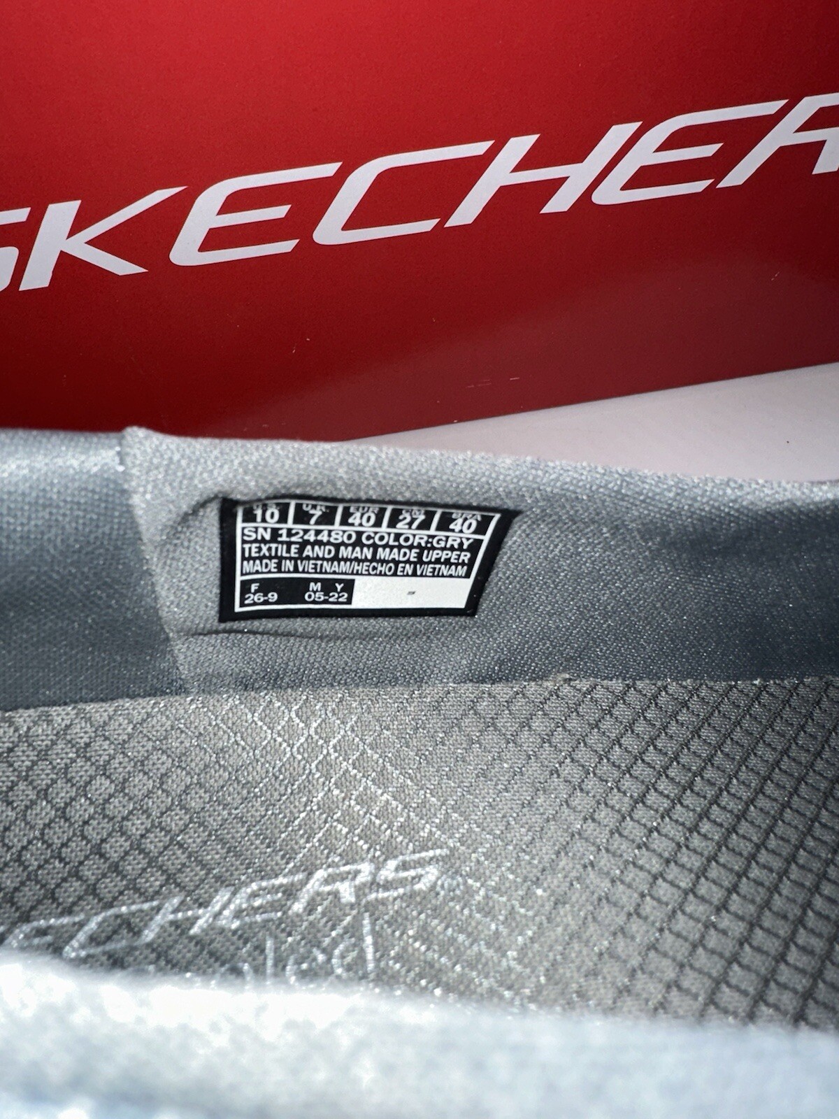 Tried On Skechers Women’s Go Walk Arch Fit Jersey Slip-On Sz 10 Grey