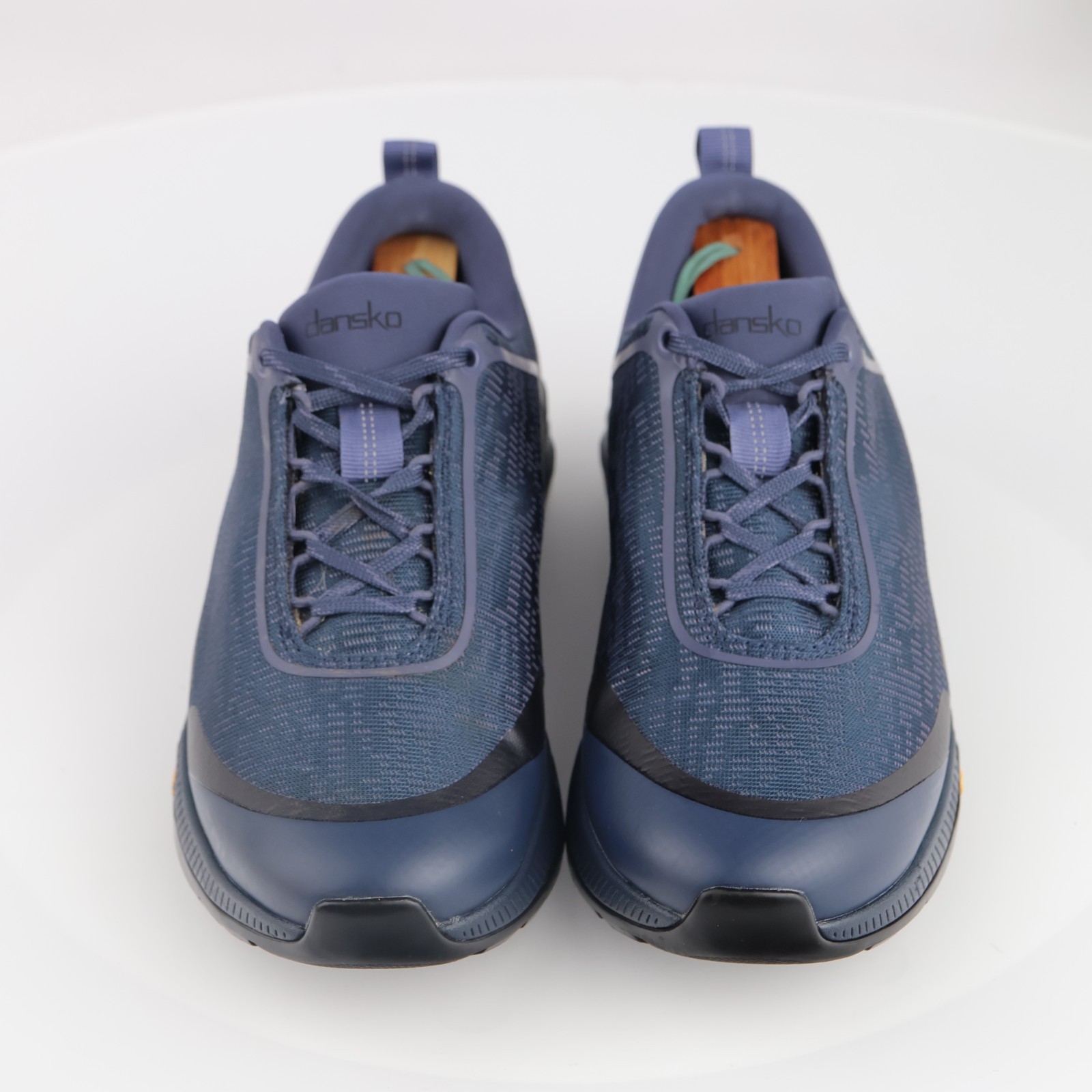 Dansko Womens Makayla Sneakers Size 38 7.5 Waterproof Navy Walking Shoes Comfort