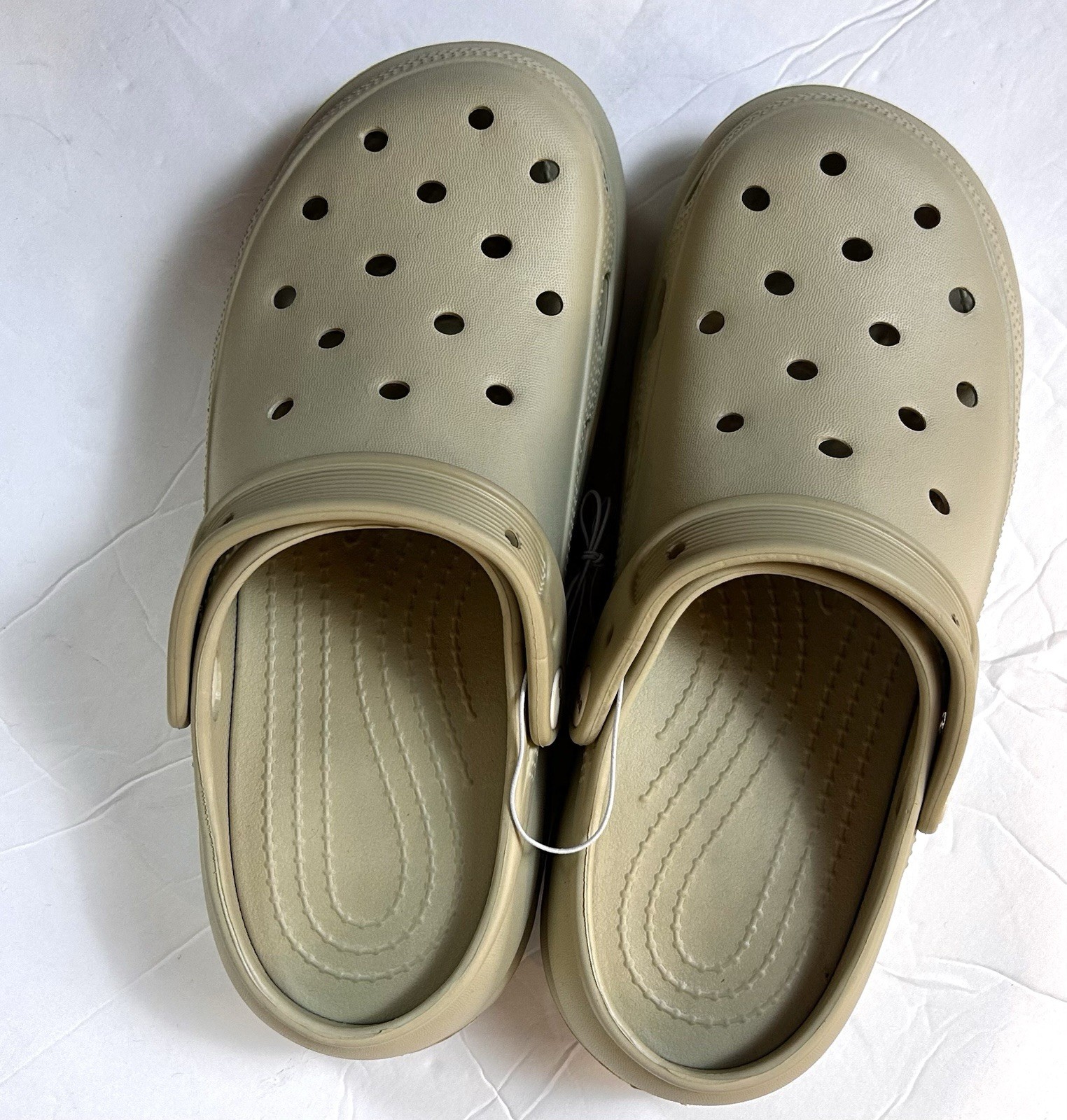 New Beice Beige Clog Style Shoes Size 39-40 US Women 8.5-9