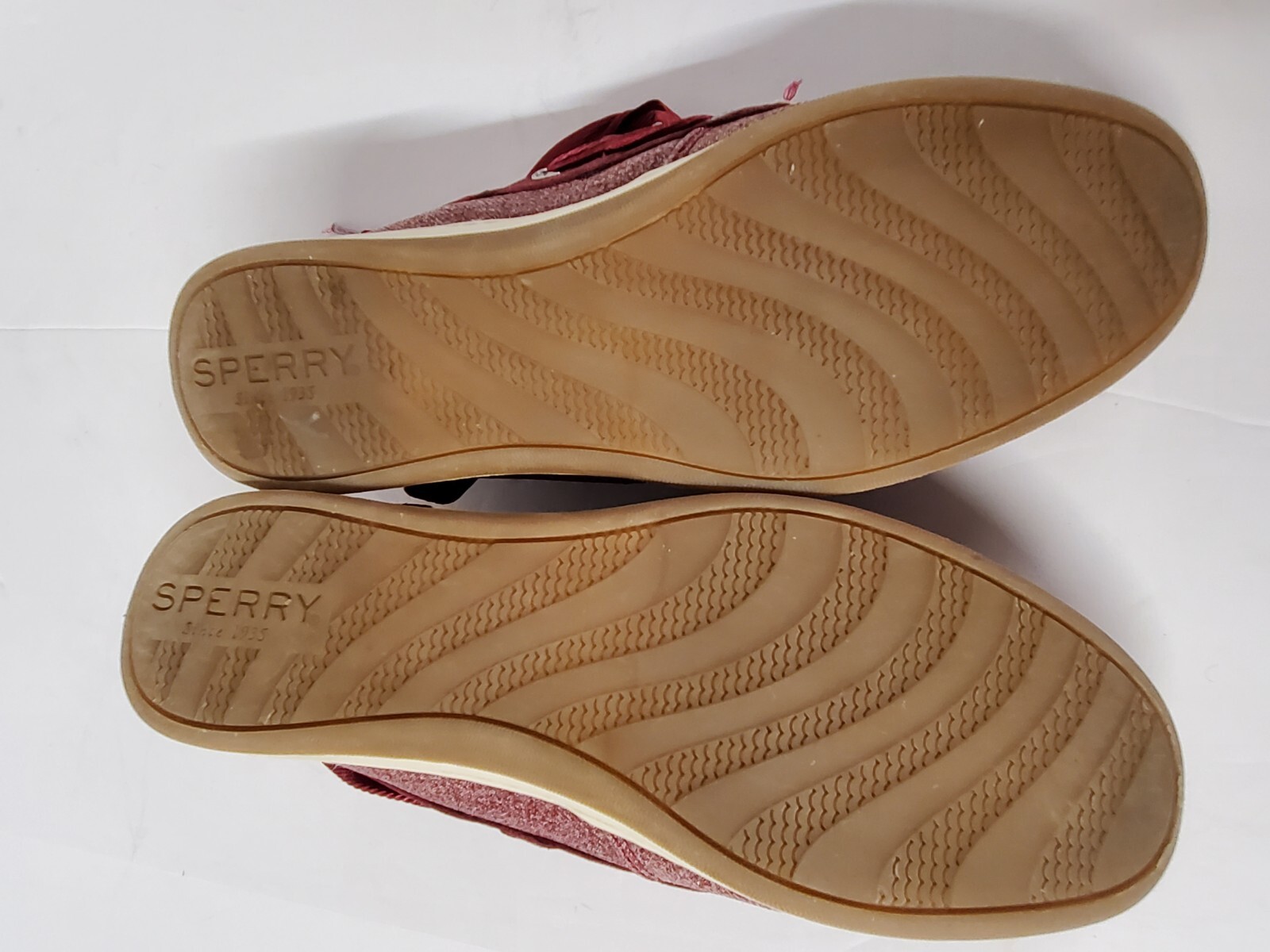 Sperry Womens Size 5 Koifish Shoes Sparkle Chambray Top Slider Boat STS84343