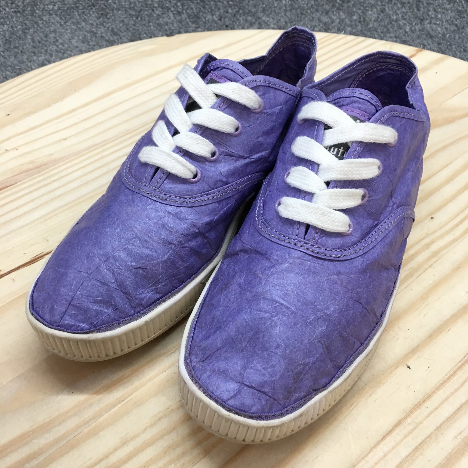 Civic Duty Shoes Womens 9 Walking Sneakers Purple Lace Up Low Top Comfort Casual