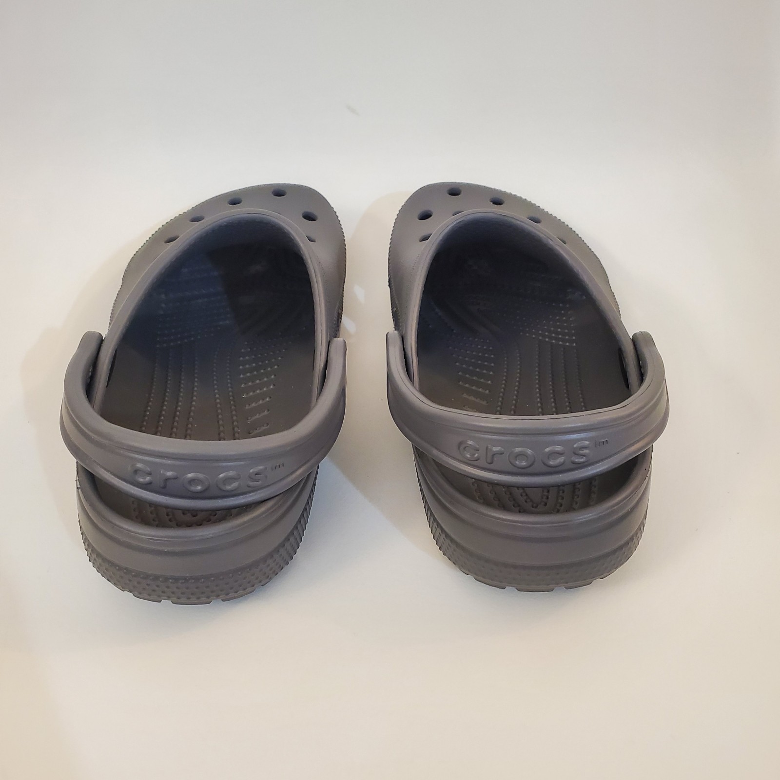 Crocs Classic Clog Slate Grey M5 / W7 Unisex Shoe Excellent Condition