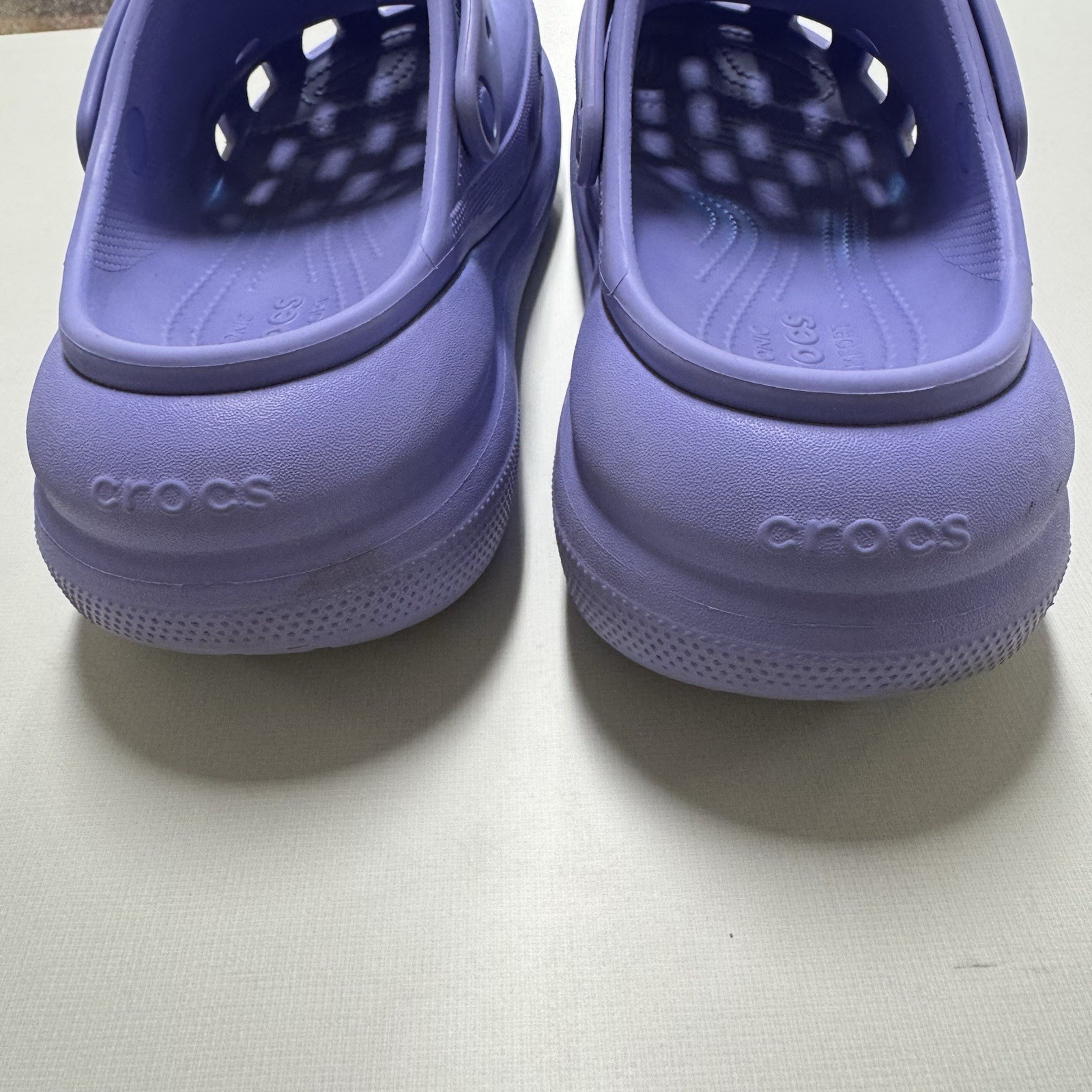 Crocs Platform Purple Size 11W Or 9M