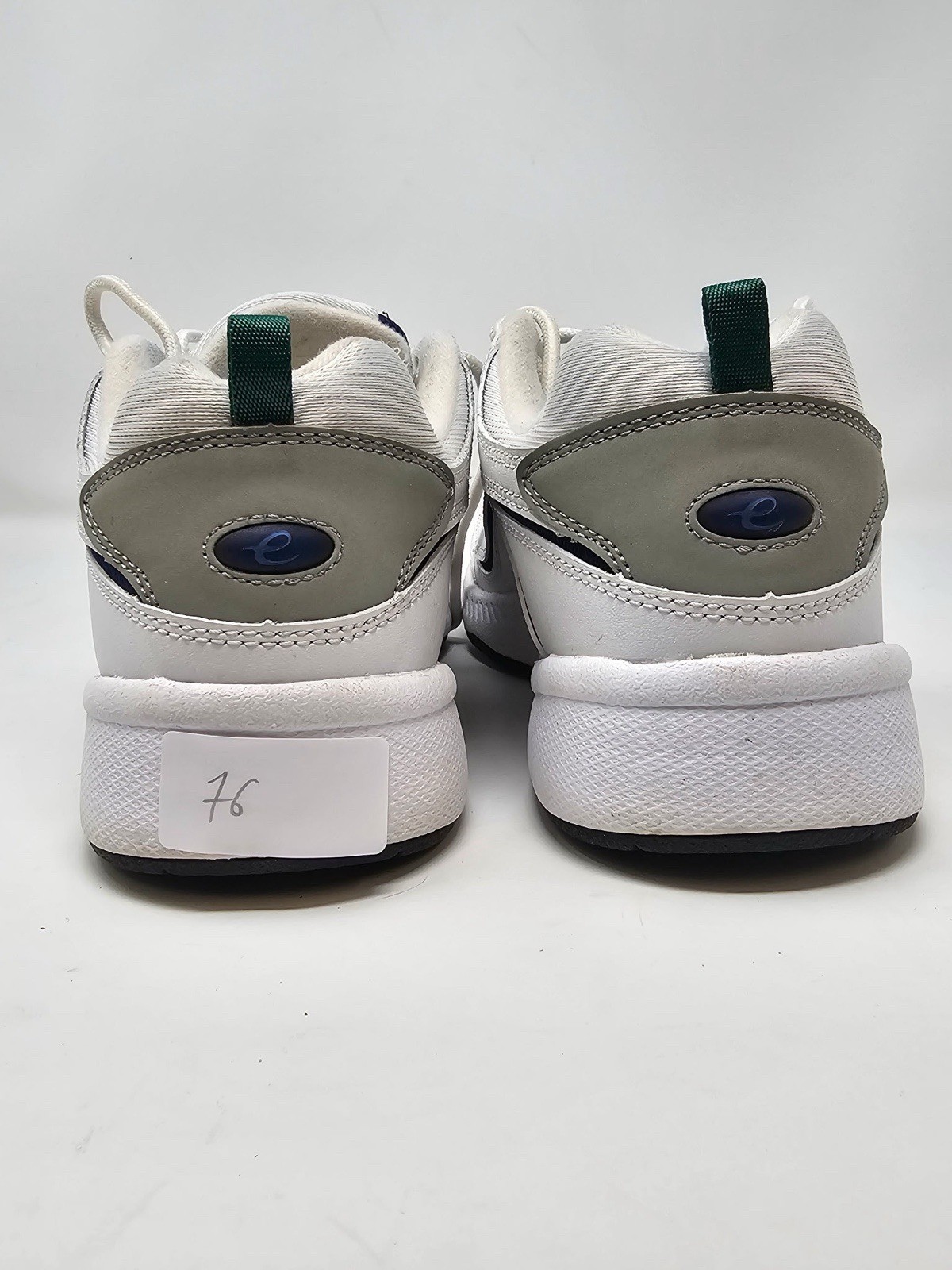 Easy Spirit Womens Romy Walking Shoes, White Navy 7.5N US