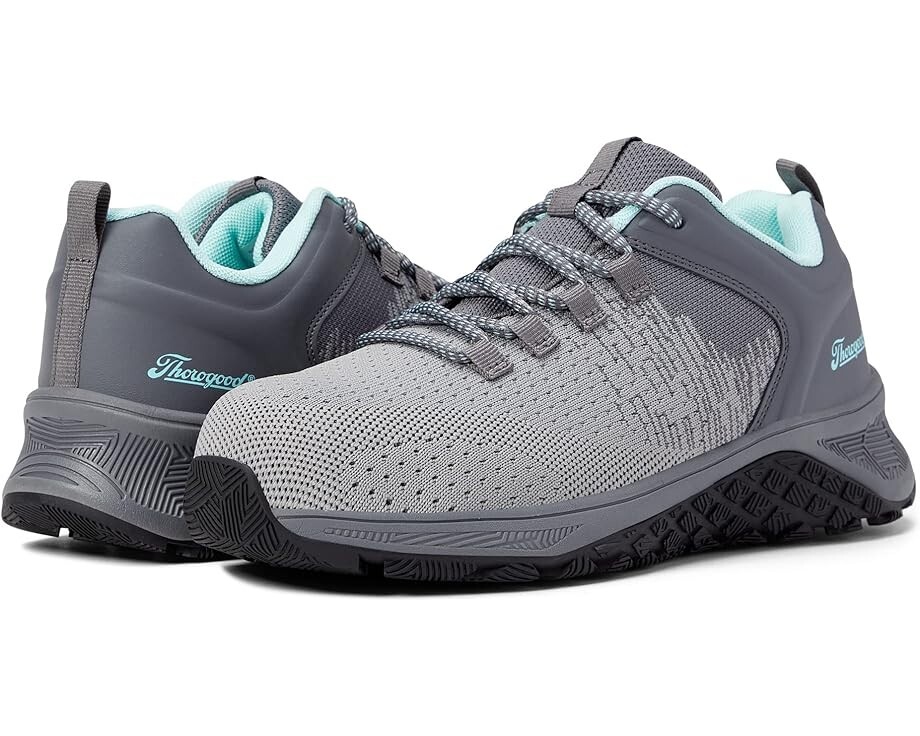 Thorogood AST NWT Low Composite Toe Durable Gray Work Shoe, Women’s Size 7