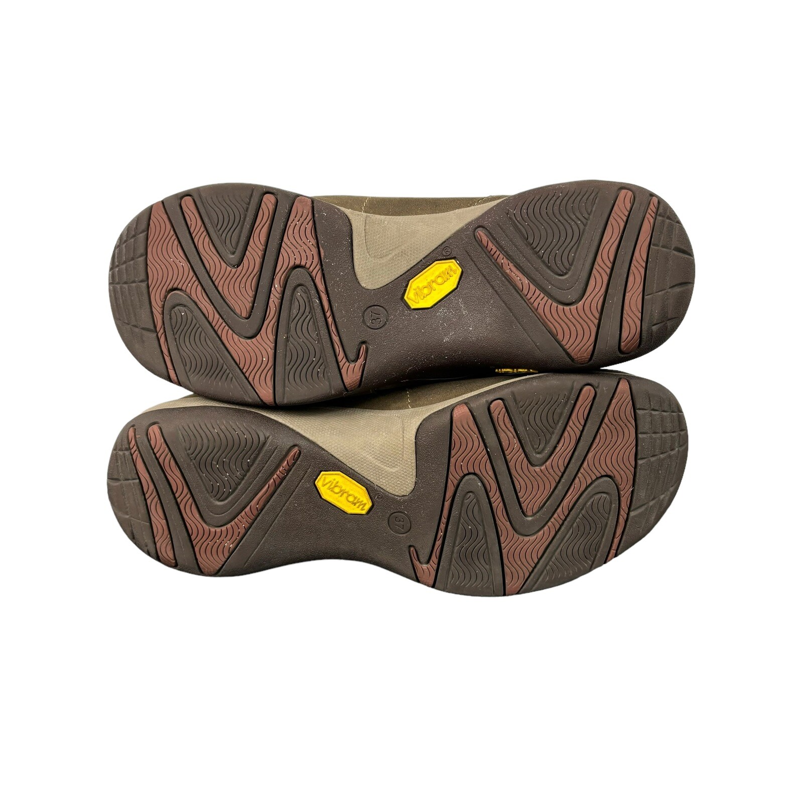 Dansko Patti Nubuck Brown Leather Slip On Vibram Soles Women 6.5-7/EUR 37