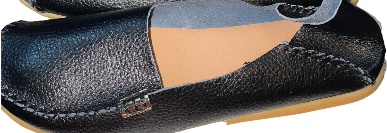 Venus Celia Casual Comfort Shoes Size 9 black Mocason Loafers