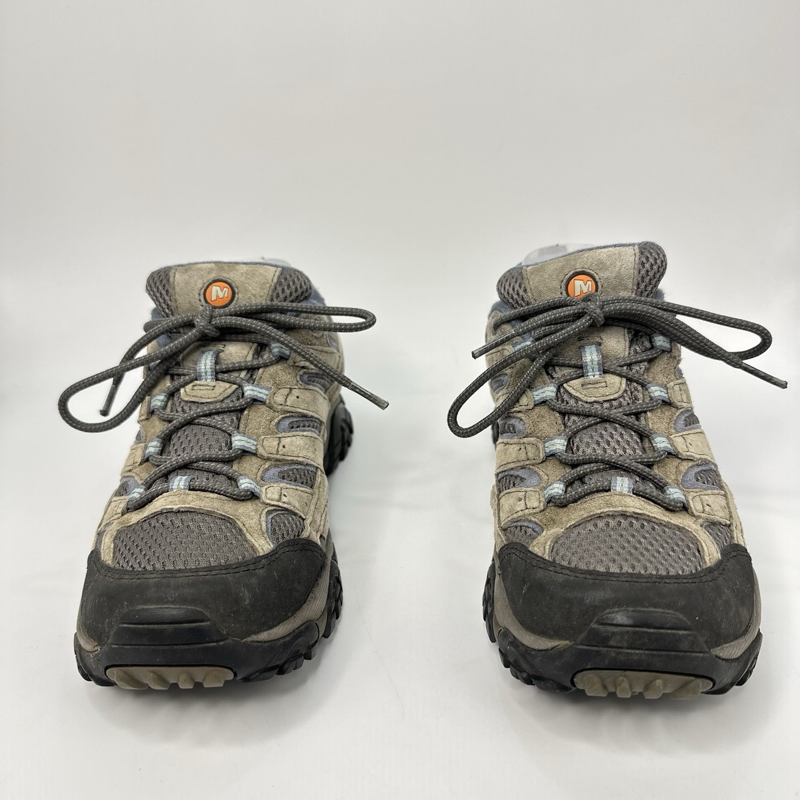 Merrell Moab 2 Women 8.5 W Granite Gray Waterproof Vibram Hiking Shoe