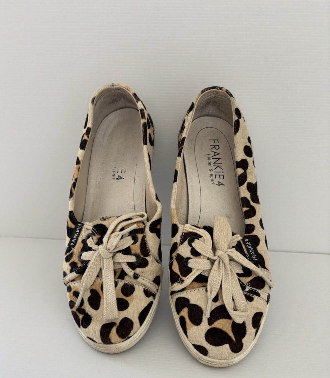 Frankie 4 ‘Hannah’ Womens Size 7 Animal Print & Texture Shoes