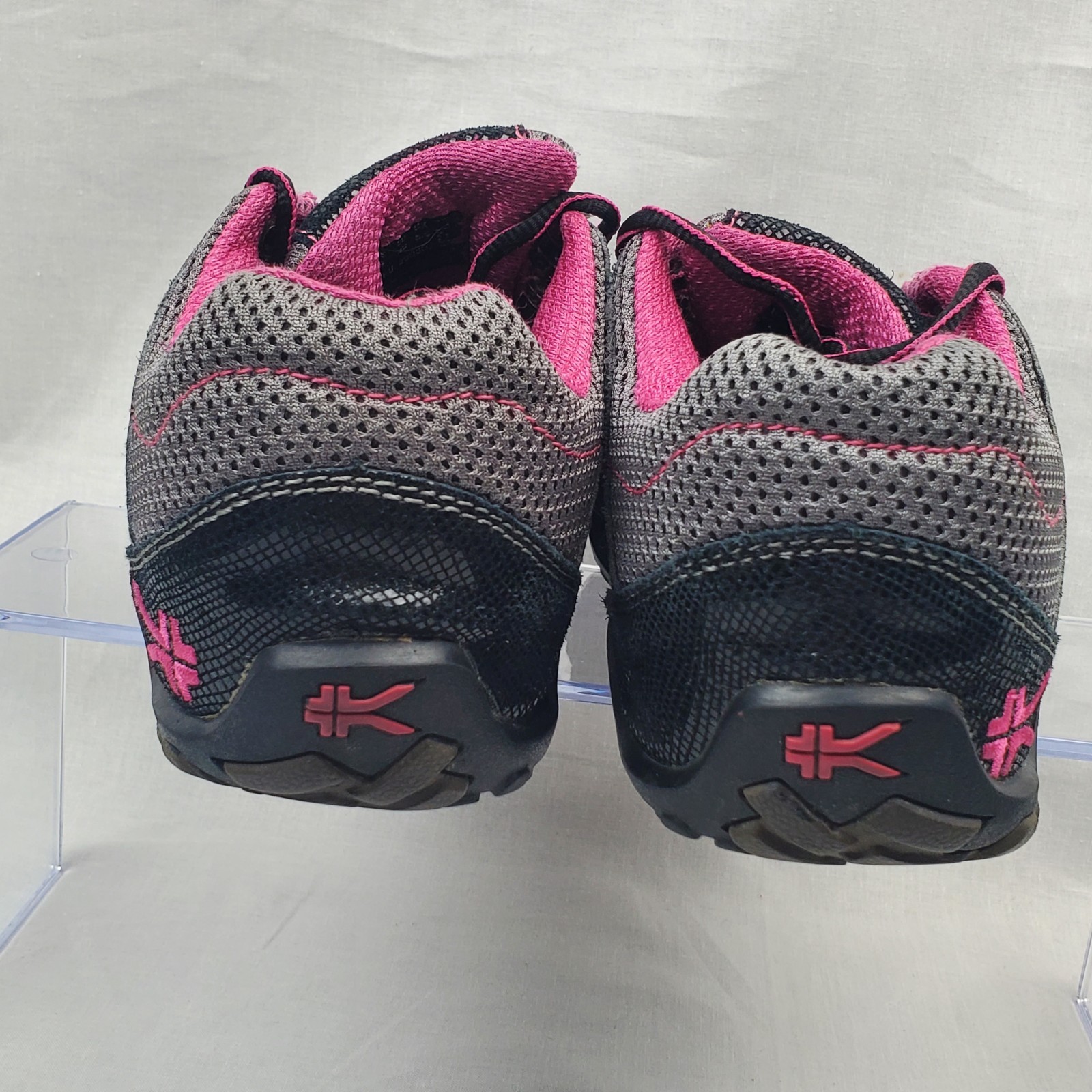 Kuru Kruzr II Hiking Walking Orthopedic Shoes Sneakers Womens Size 9 Black Pink