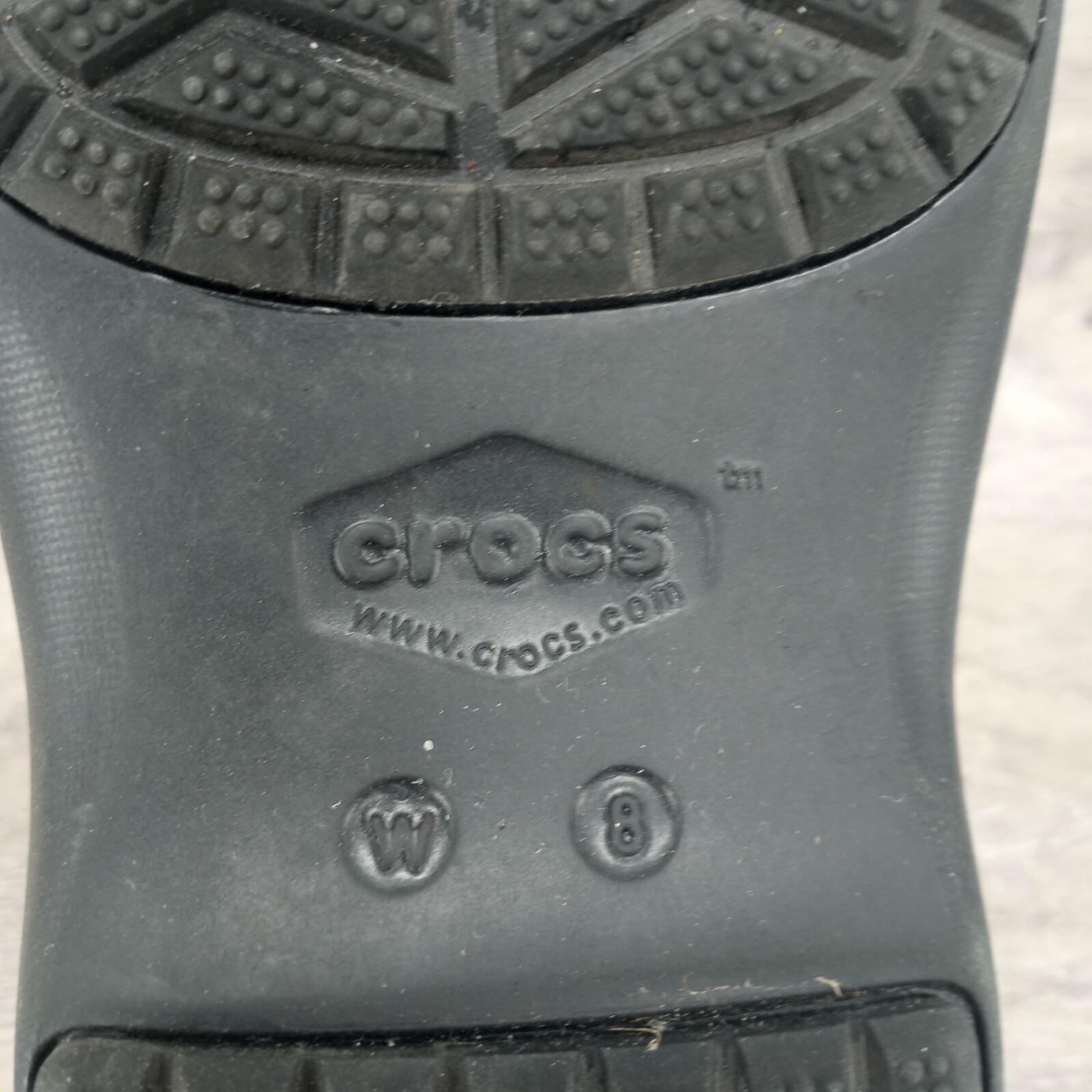 Crocs Felicity Graphic Clogs Shoes Animal Print Black 206059 Womens Size 8