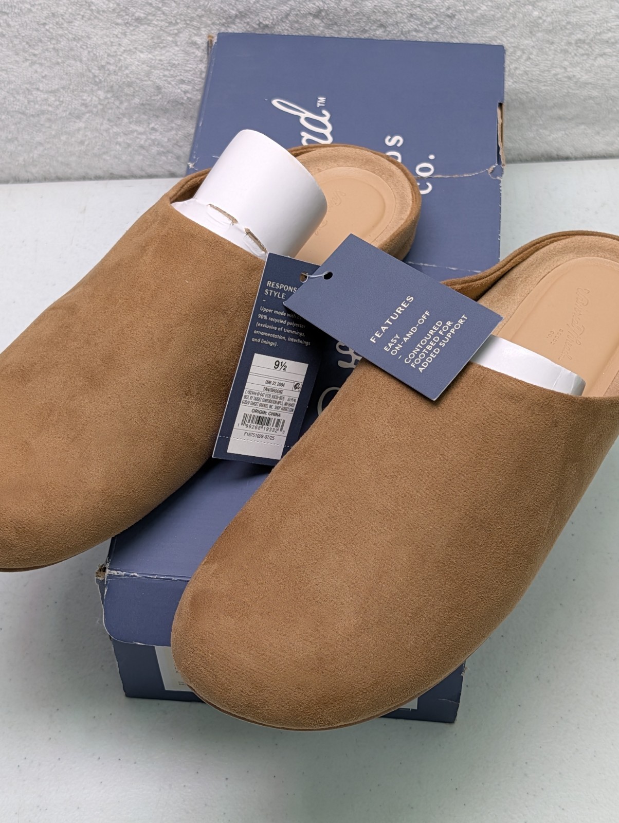 Women’s Brooke Clog- Universal Thread Tan 9.5