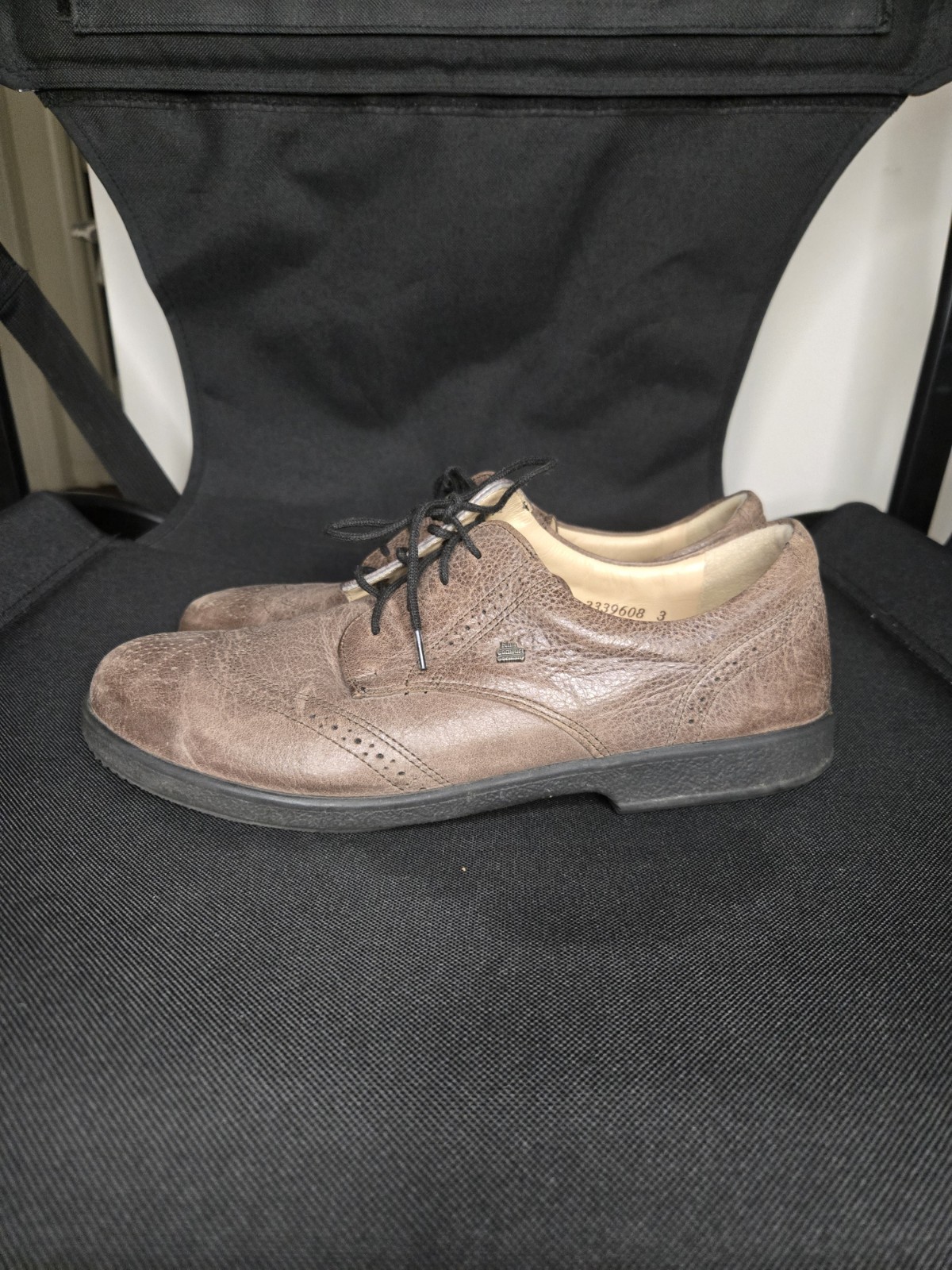 Finn Comfort Germany Vaasa Brown Leather Wingtip Shoes Women’s Size 9