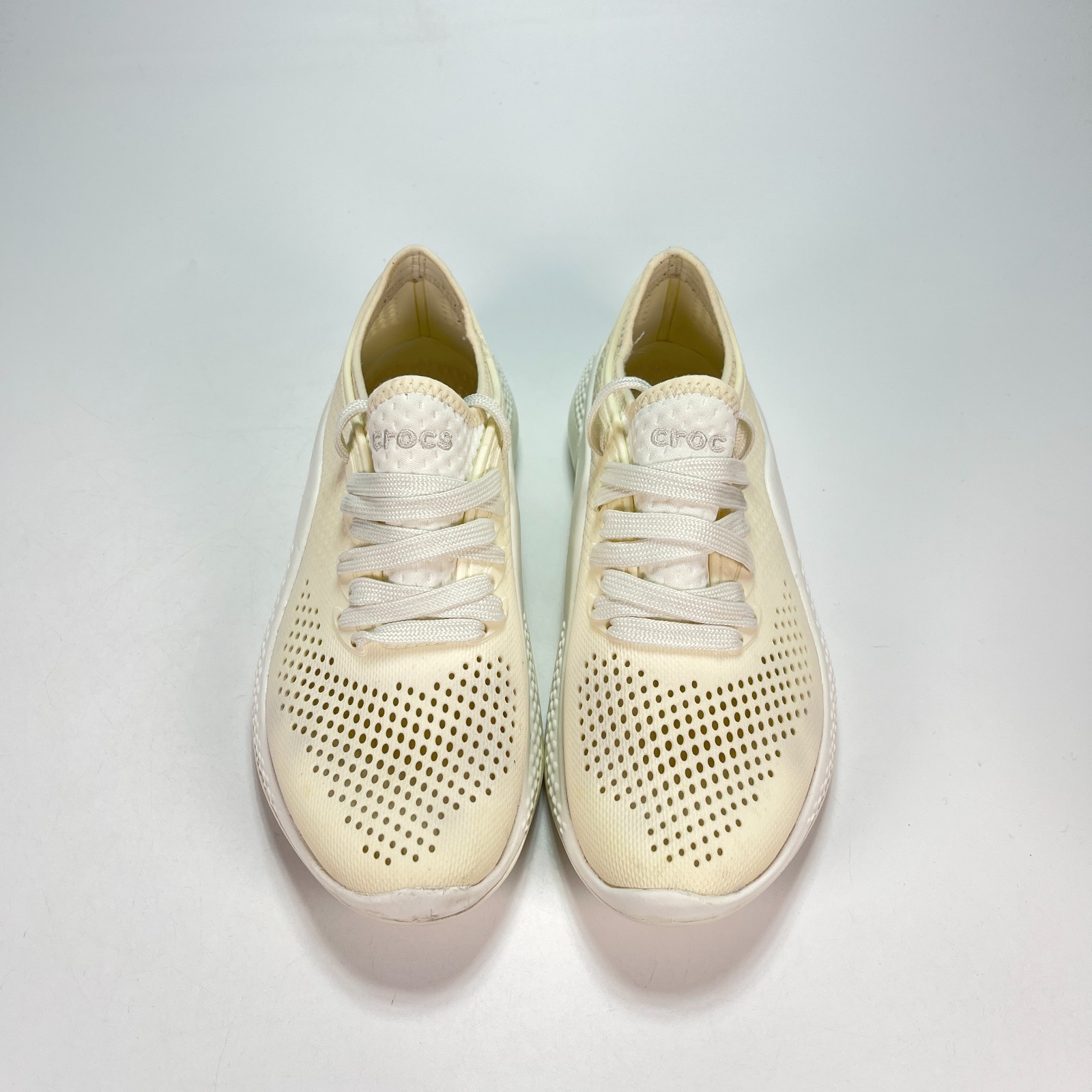Crocs LiteRide 360 Pacer White Lightweight Casual Shoes 206705 Women’s Size 6